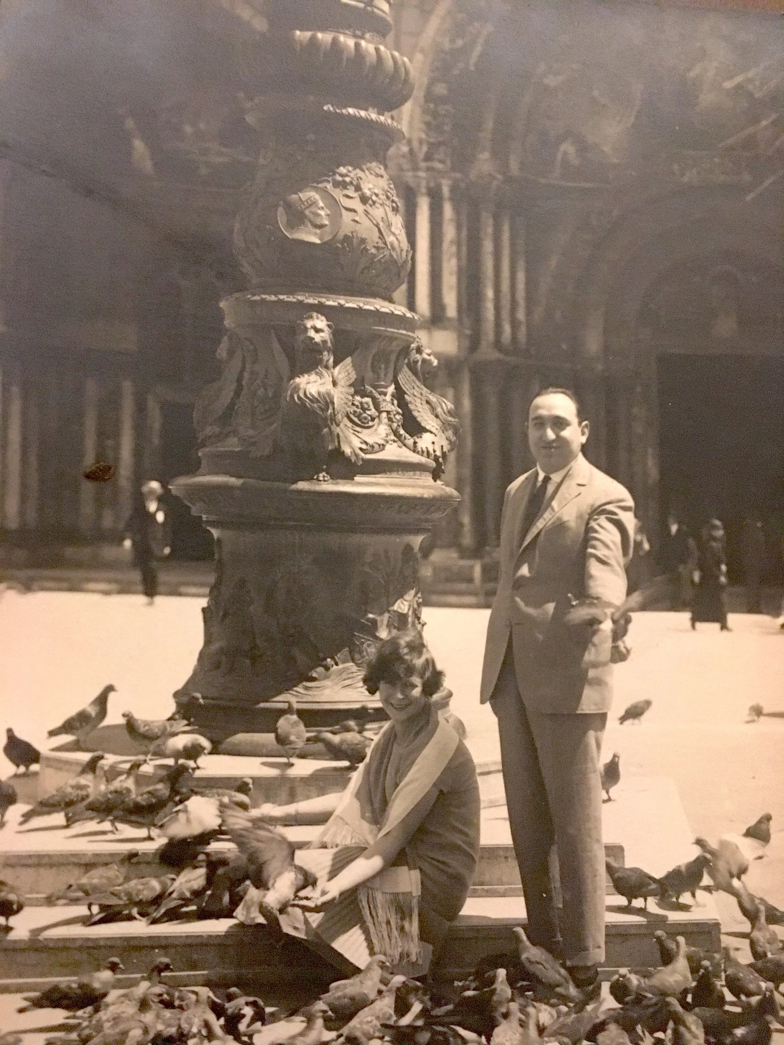   Liesl and David on their honeymoon in Venice, 1924. Photo: © Felice Hardy library  