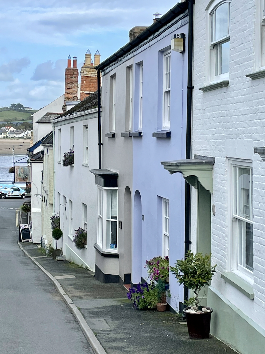   One of the streets going down to the sea in Appledore. Photo: © Felice Hardy  