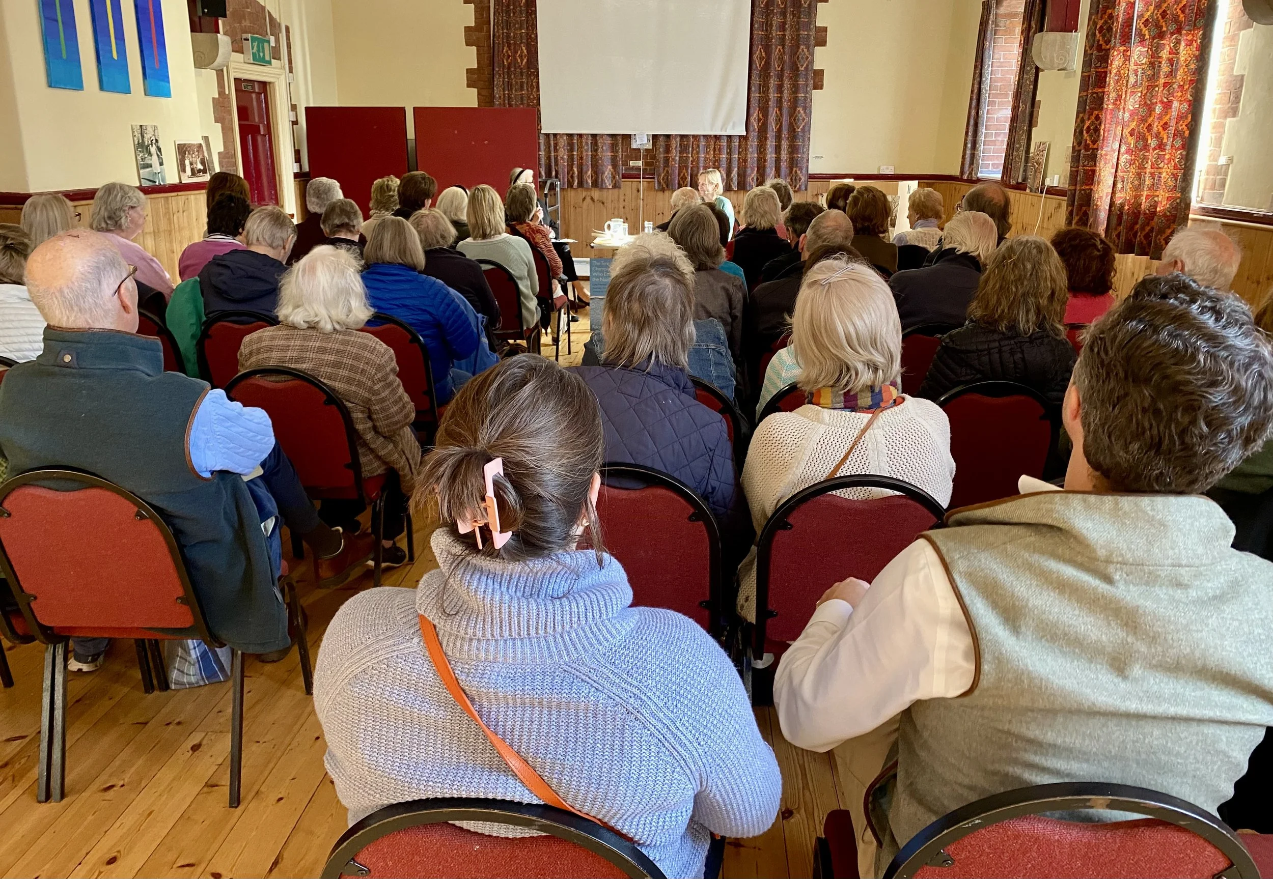   Inside the hall. Photo: © Gail Garbutt  