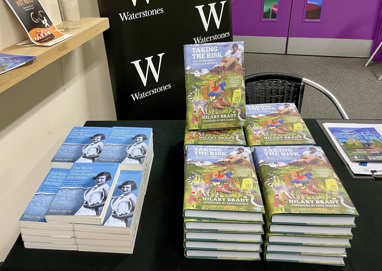  Books for sale at the theatre. Photo: © F.Hardy 