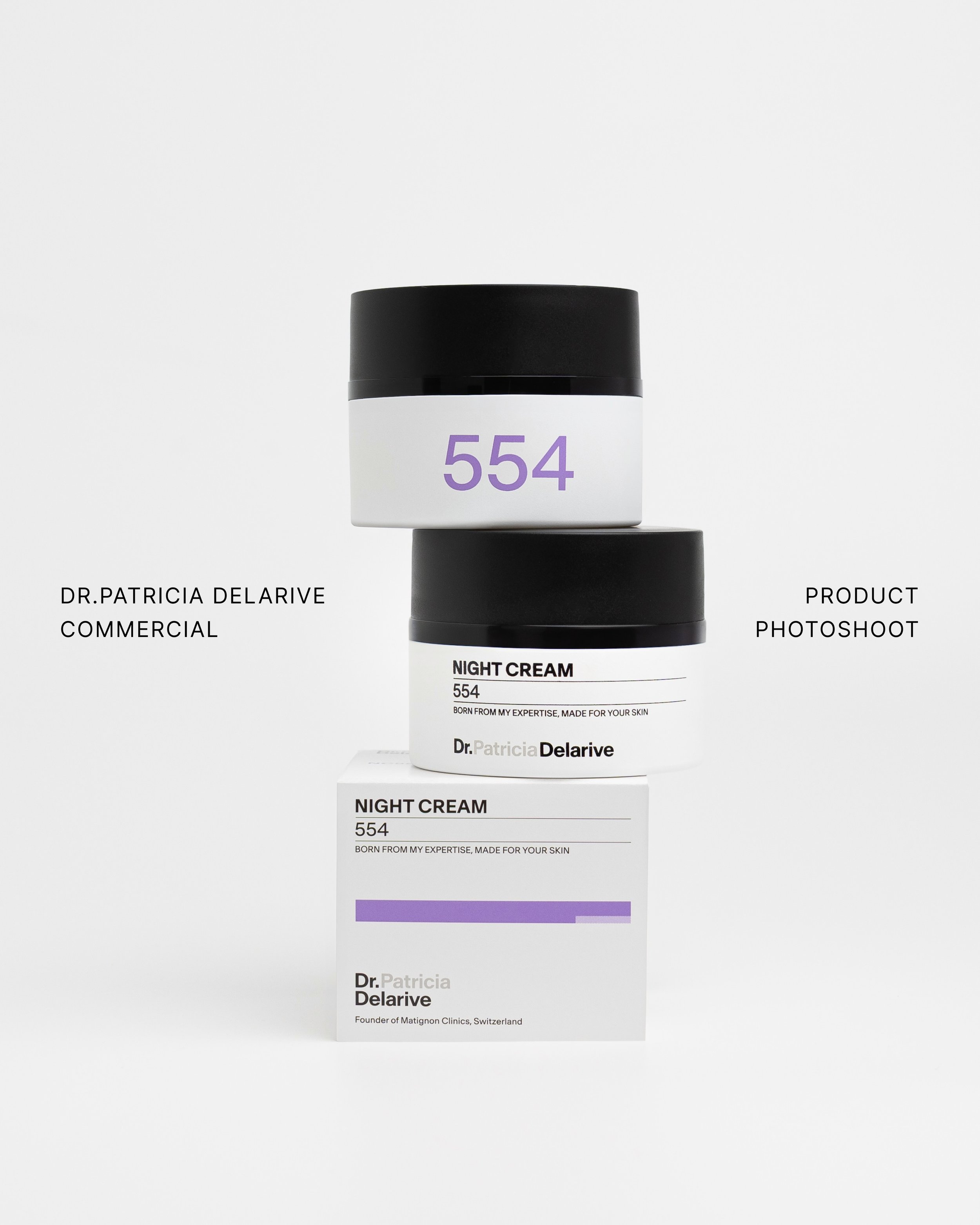 Exploring clinical beauty aesthetics through minimal skincare visuals, soft light and subtle textures 🩶

Created in collaboration with @drpatriciadelarive, this series was focused on building a clean and modern visual language inspired by contempora