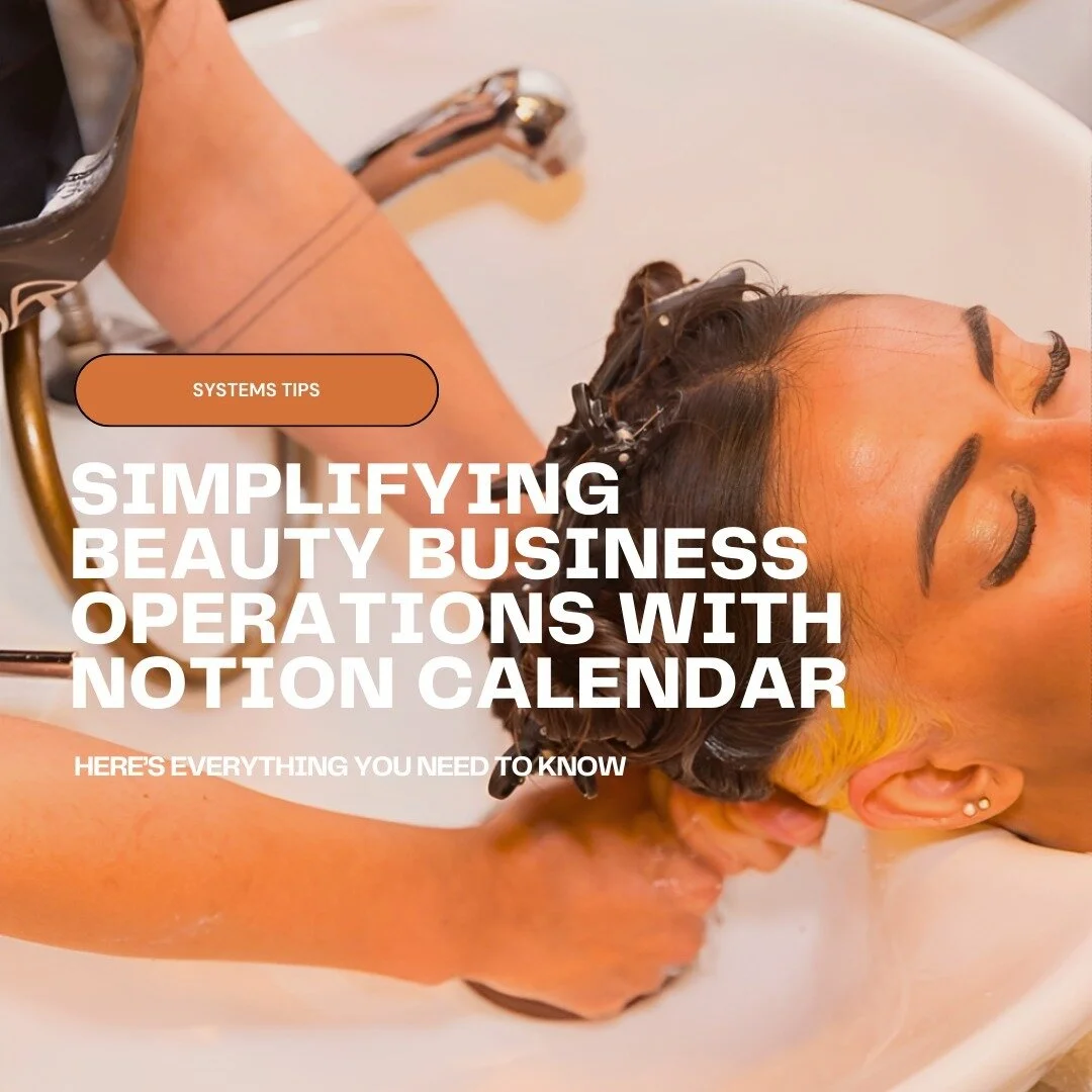 Notion Calendar is here! ✨

If you're tired of juggling endless appointments and feeling overwhelmed by your beauty business operations then you need to add @notion to your ecosystem. 

Say goodbye to chaos and hello to simplicity and efficiency. Wit