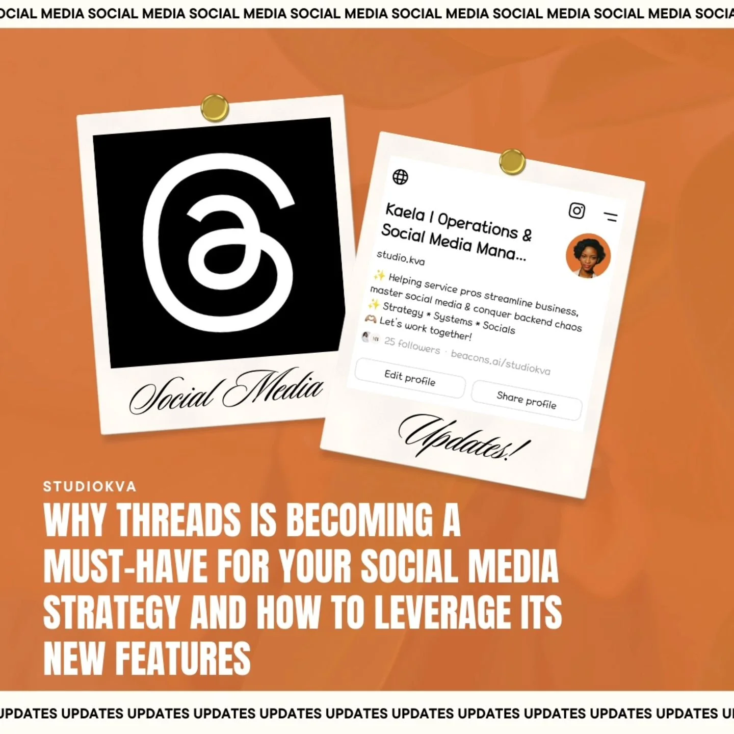 ✋️Let&rsquo;s talk about Threads for a moment&mdash;

have you noticed how it&rsquo;s been making waves recently? 🌊 

It might be the underdog among social platforms, but it&rsquo;s definitely making its presence known! While other platforms have be