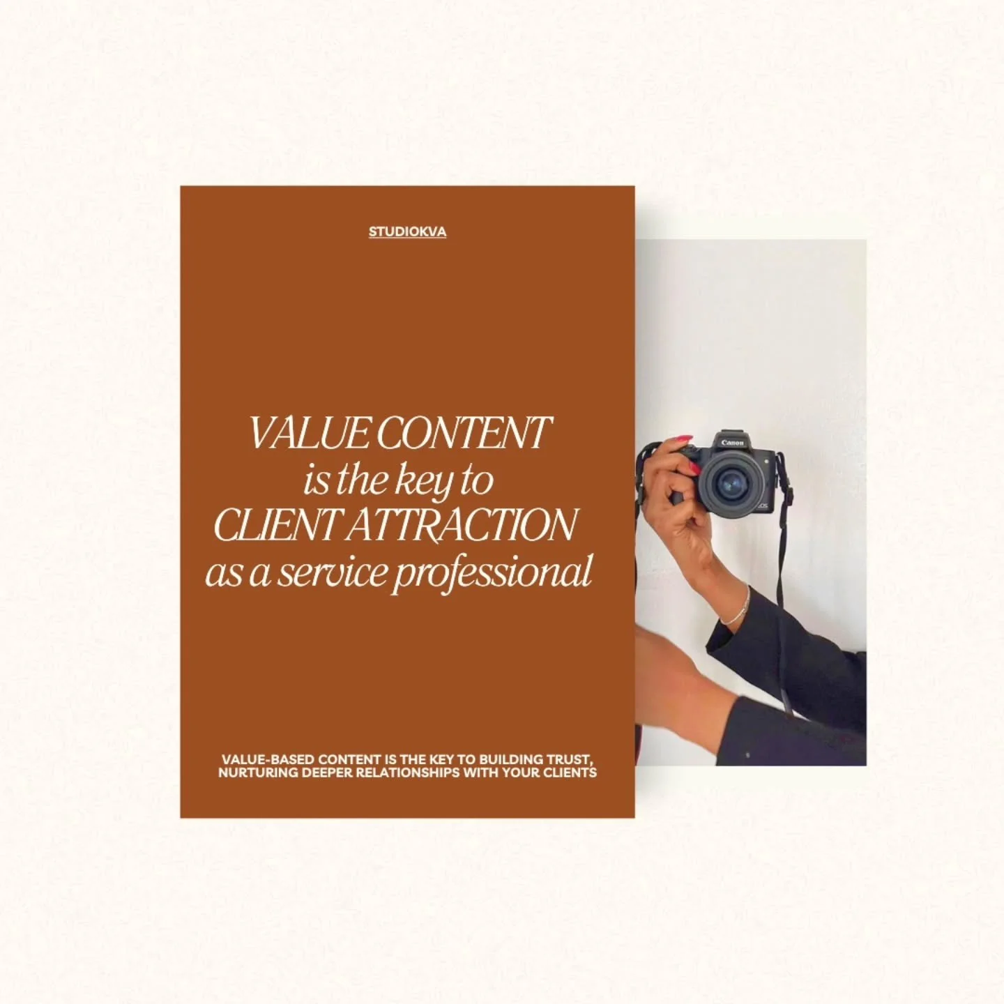 stop playing the guessing game &amp; start attracting clients ✅️

The secret to booking more clients and standing out online isn&rsquo;t about posting every day or following every trend. It&rsquo;s about creating value-based content that speaks direc