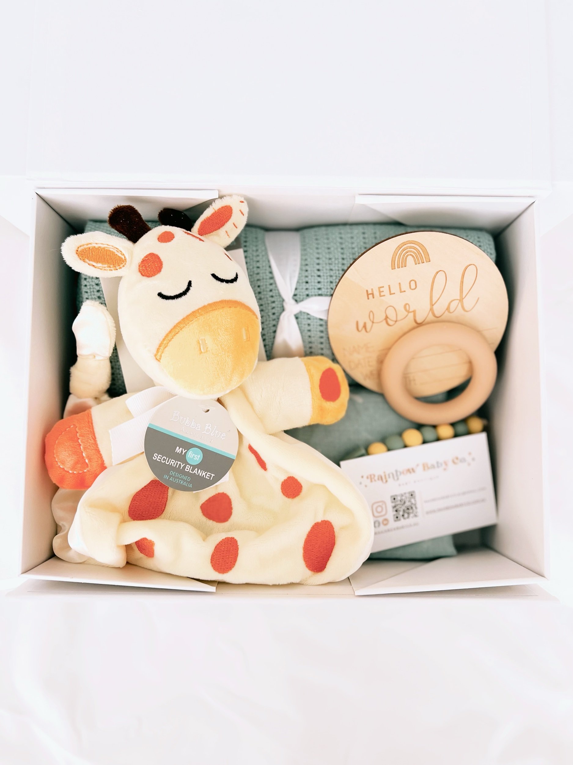 Hello World Mini Hamper - Sage