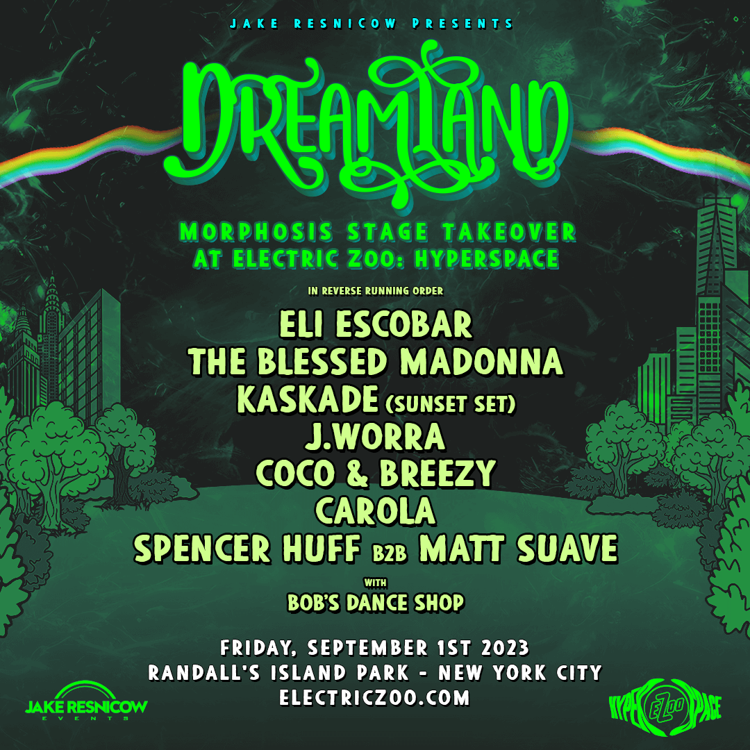 Jake Resnicow curates Electric Zoo's inaugural LGBTQ+ stage: Dreamland