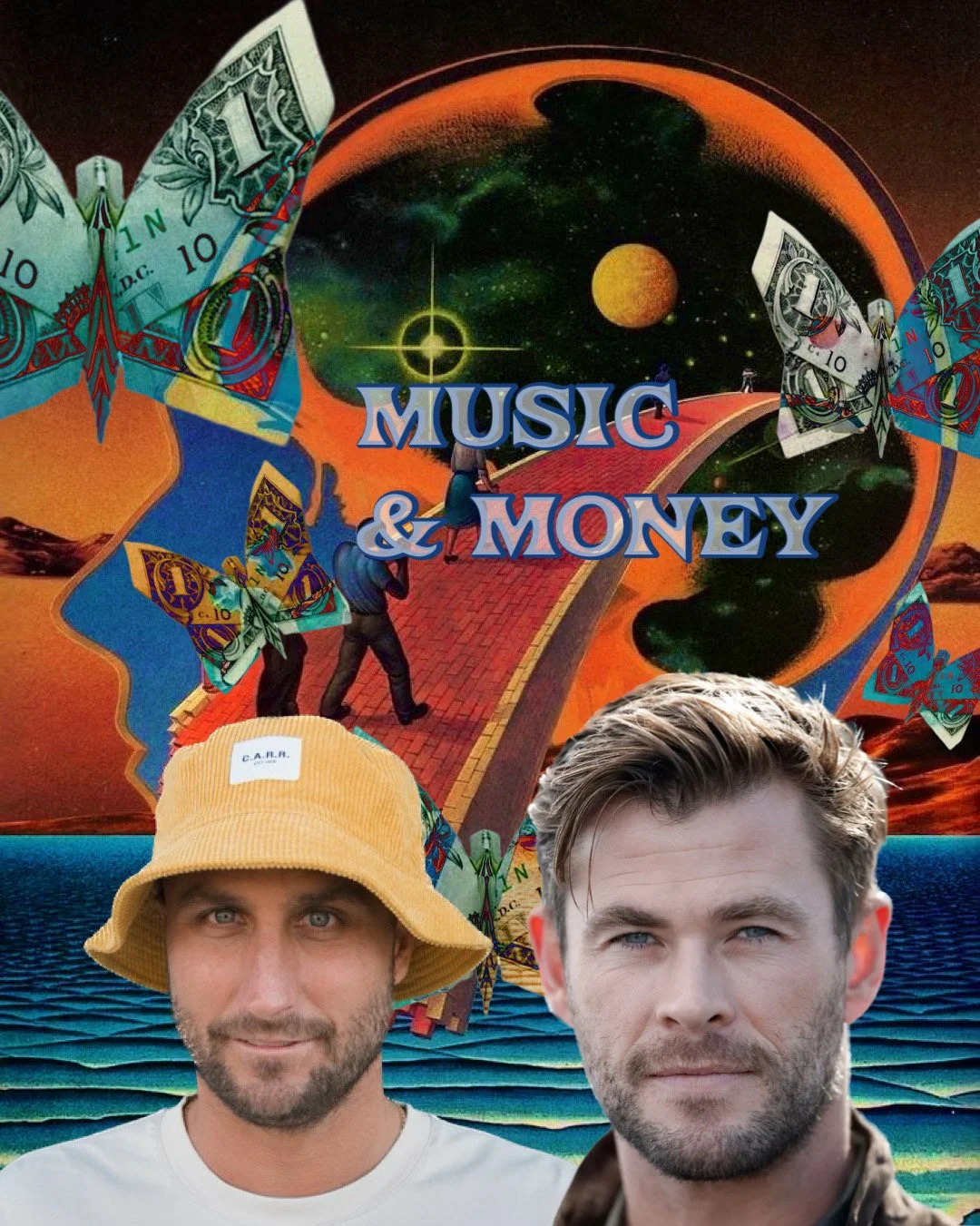 Thunder Buddies: Fisher &amp; Chris Hemsworth