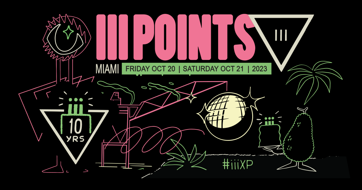 III Points Miami 2023 Set Times