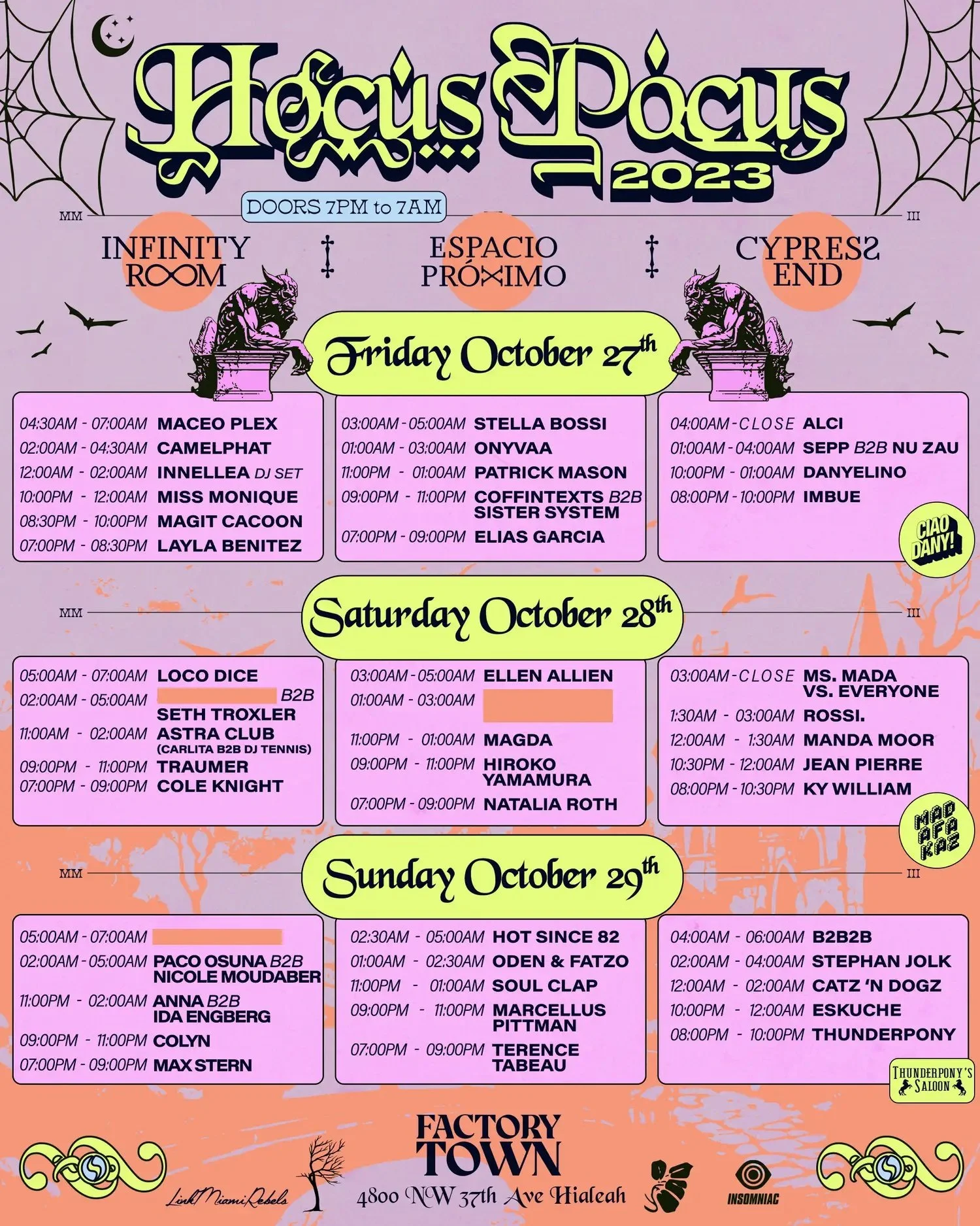 Hocus Pocus Miami 2023 — Music & Money