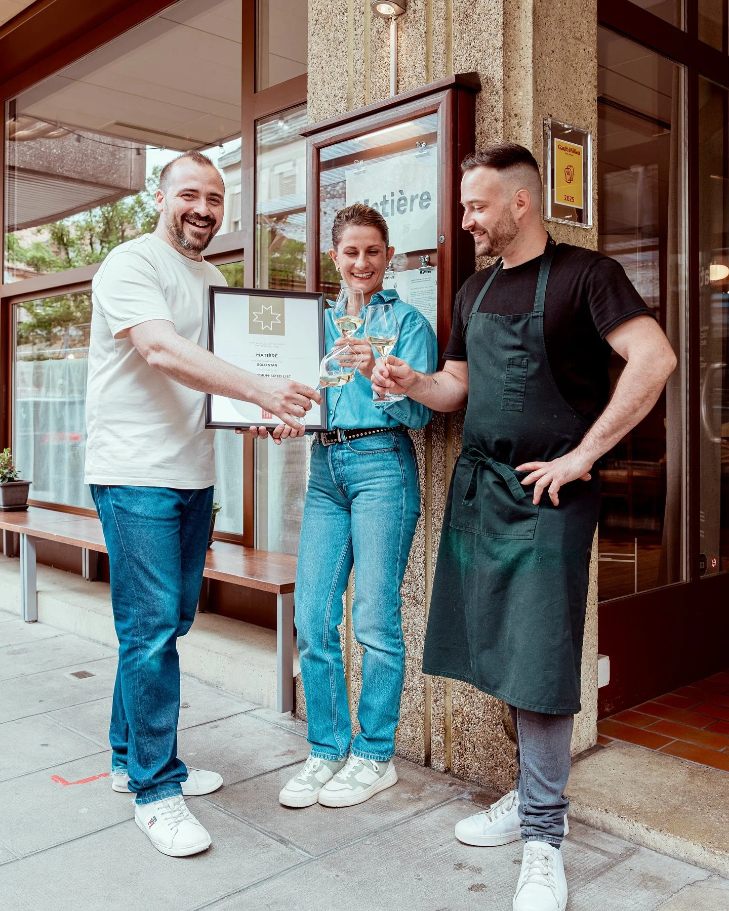 MATI&Egrave;RE remporte l&rsquo;or au Star Wine List 2025 ! 🥇

Une immense fiert&eacute; que celle de remporter la m&eacute;daille d&rsquo;or dans la cat&eacute;gorie &ldquo;Best Medium-Sized List&rdquo; au Star Wine List of the Year Switzerland 202