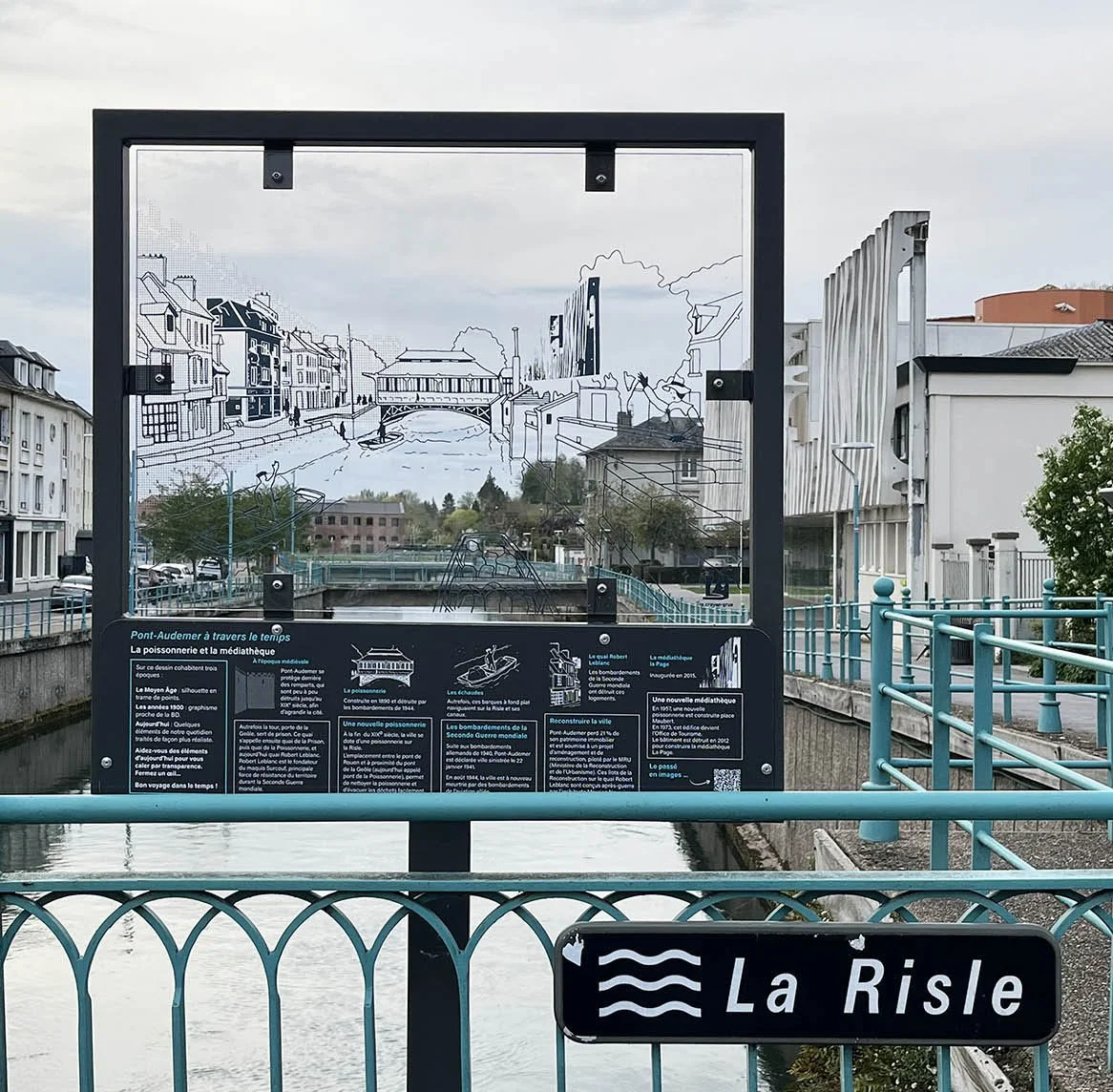 PONT-AUDEMER  A TRAVERS LE TEMPS