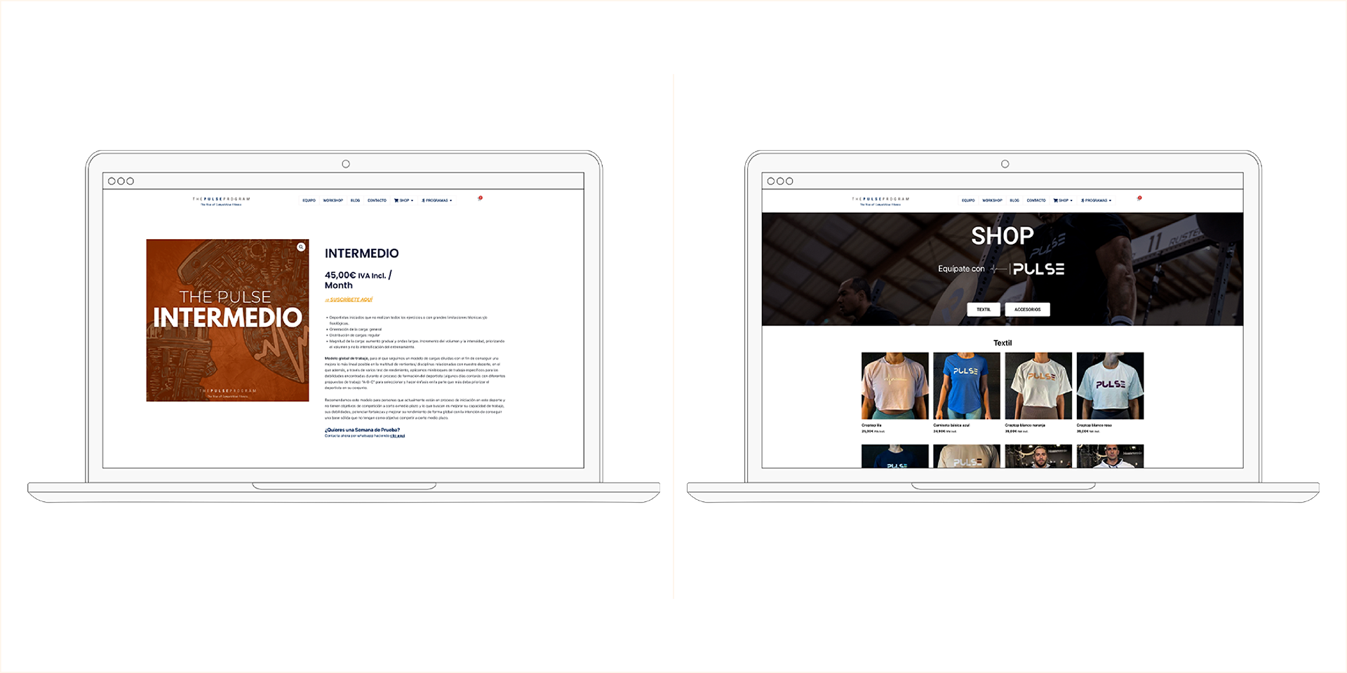 Outdated website for a coaching service without UX and brand identity.png