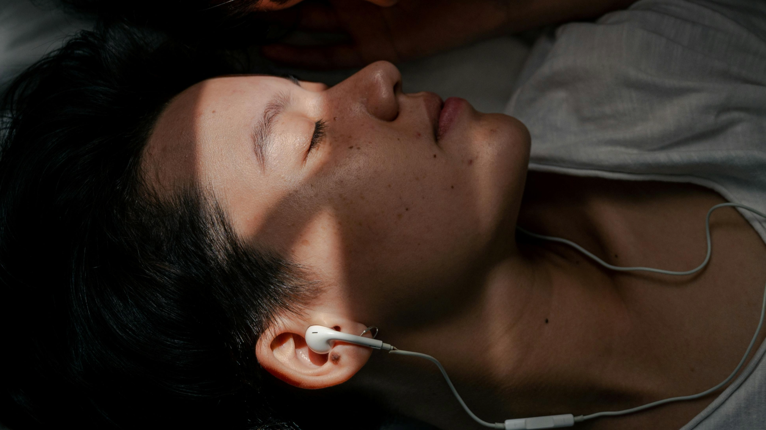 Is it safe to wear earbuds while sleeping?