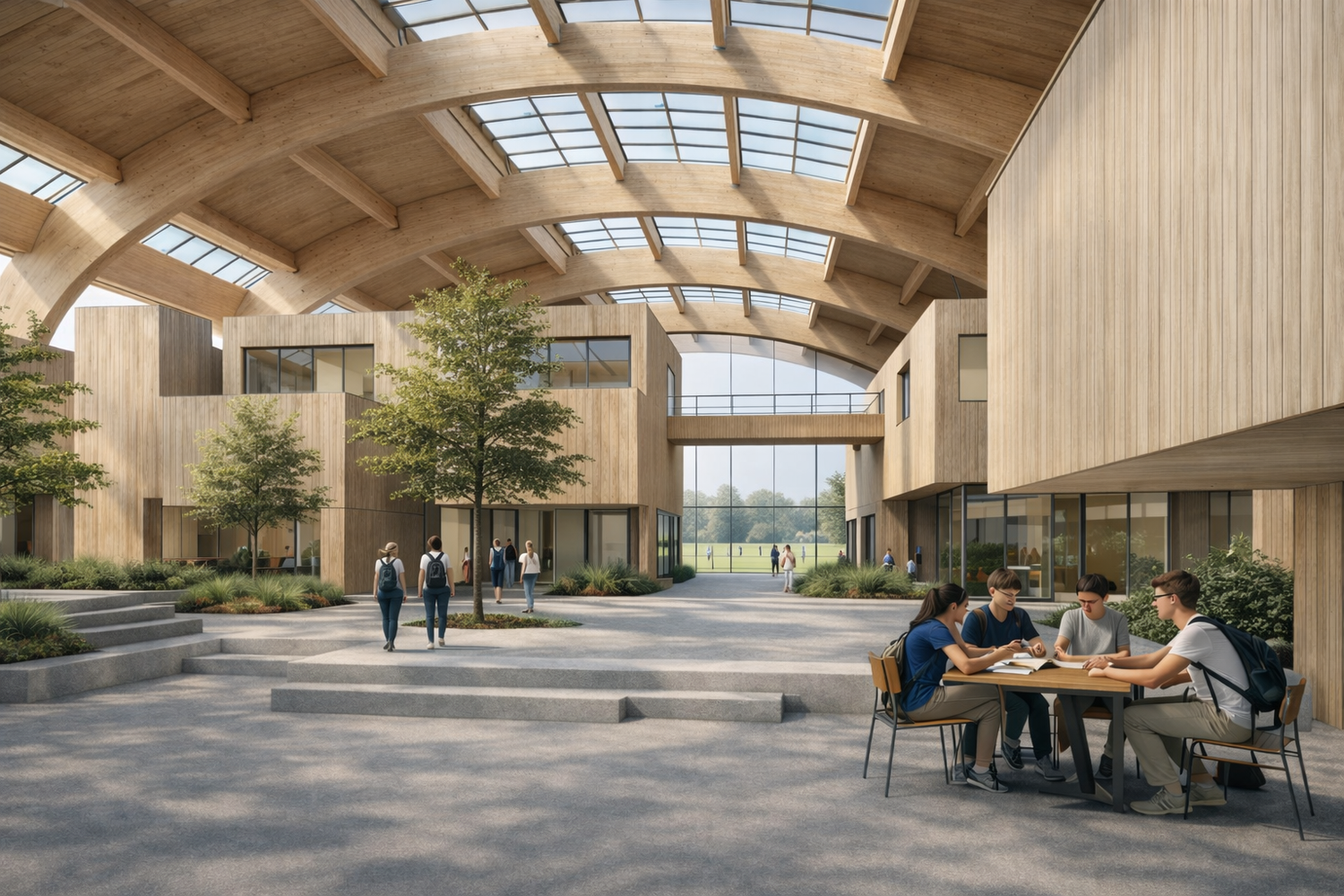 OPEN PRACTICE ARCHITECTURE — Concept School Design