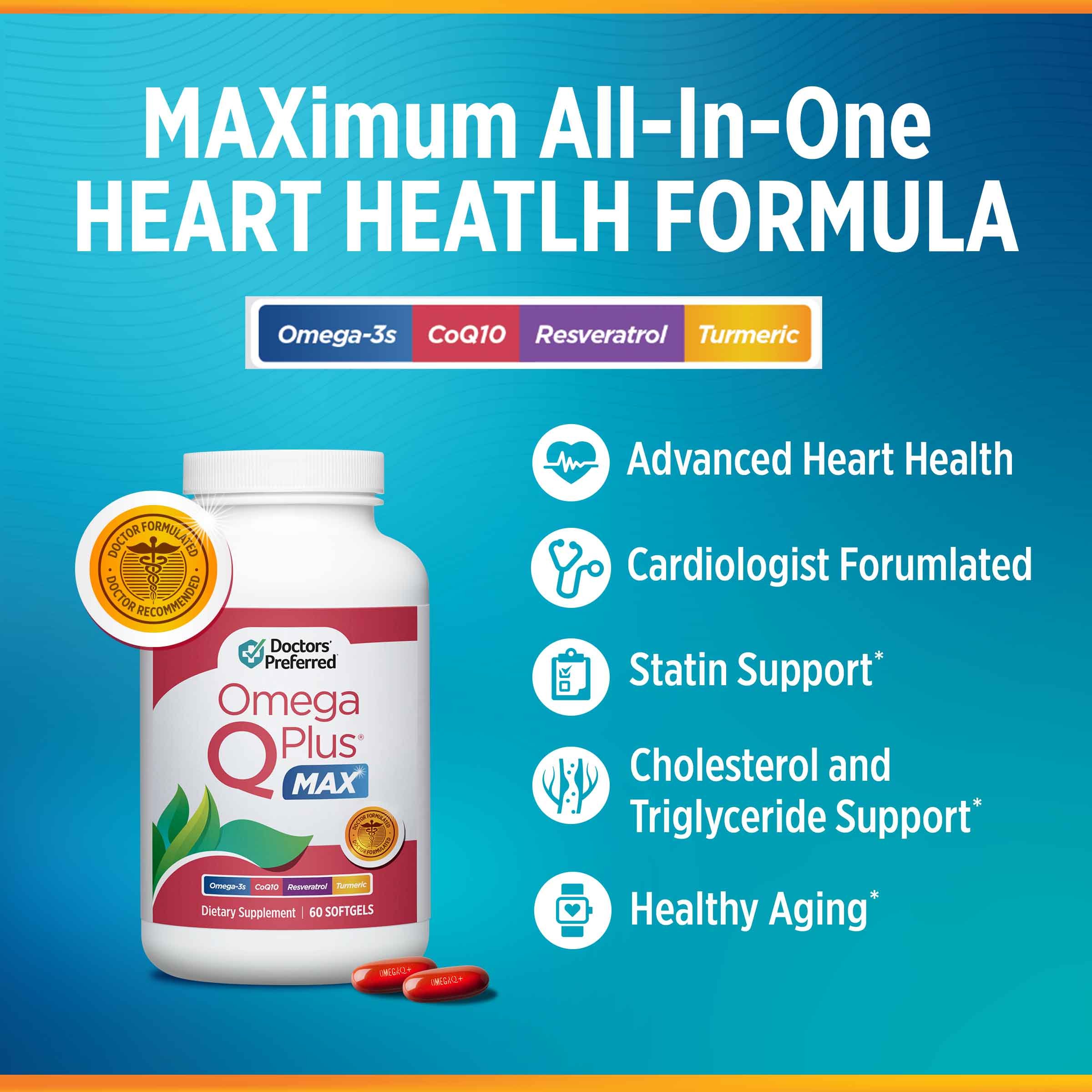 Omega Q Plus MAX — Doctors' Preferred