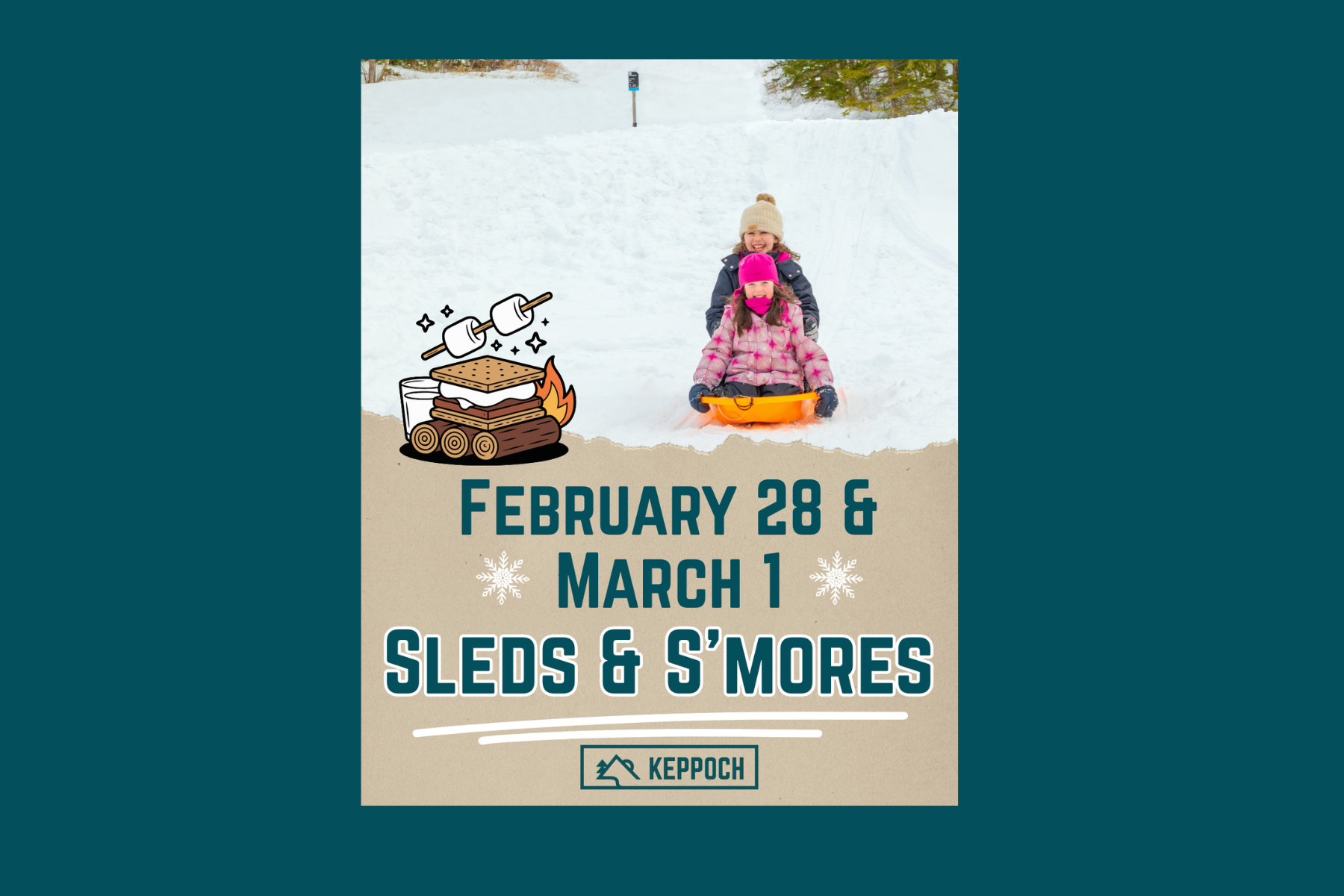 Sleds & S'mores