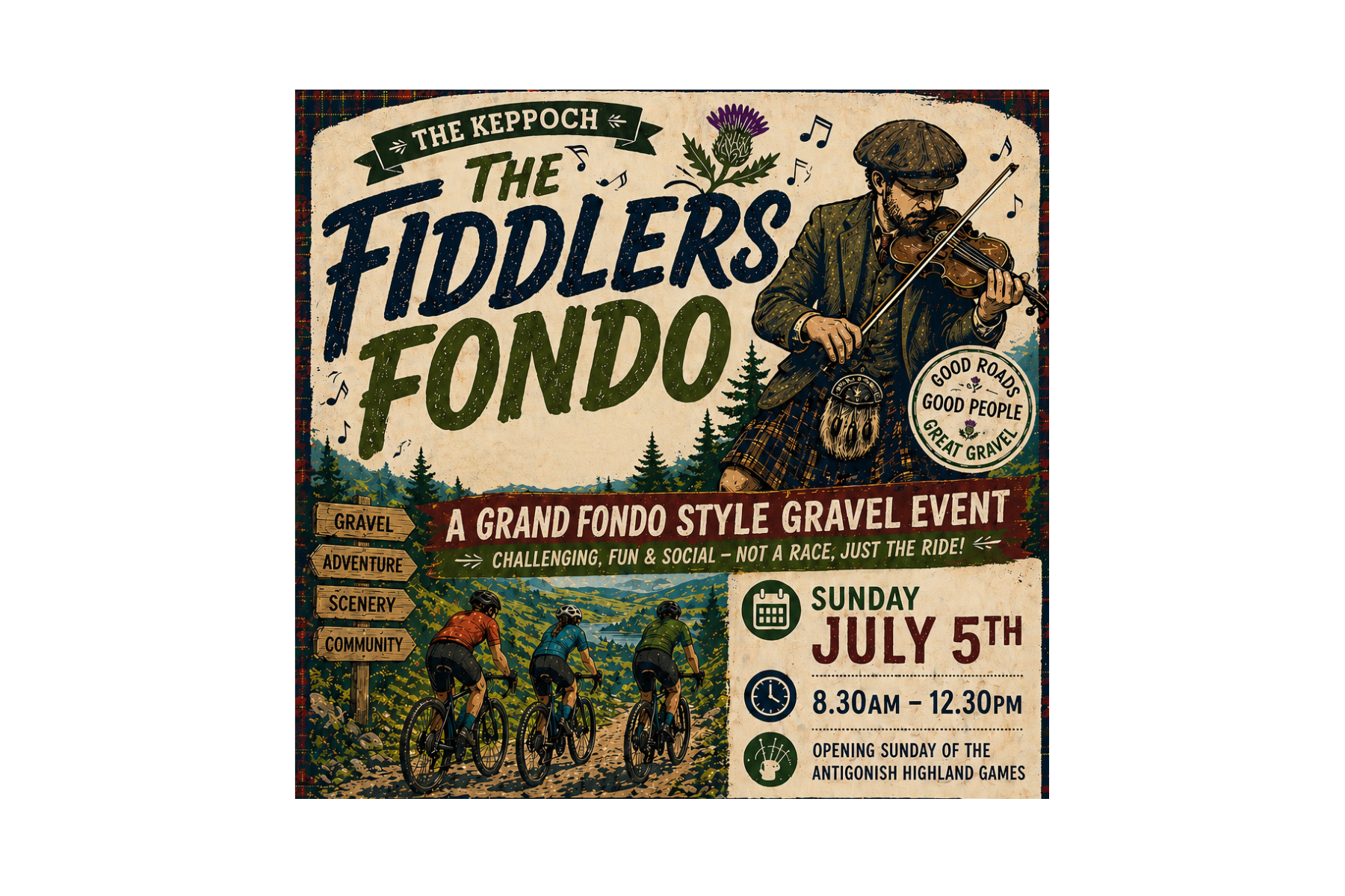 The Fiddlers Fondo: Keppoch’s Highland Grand Gravel Event