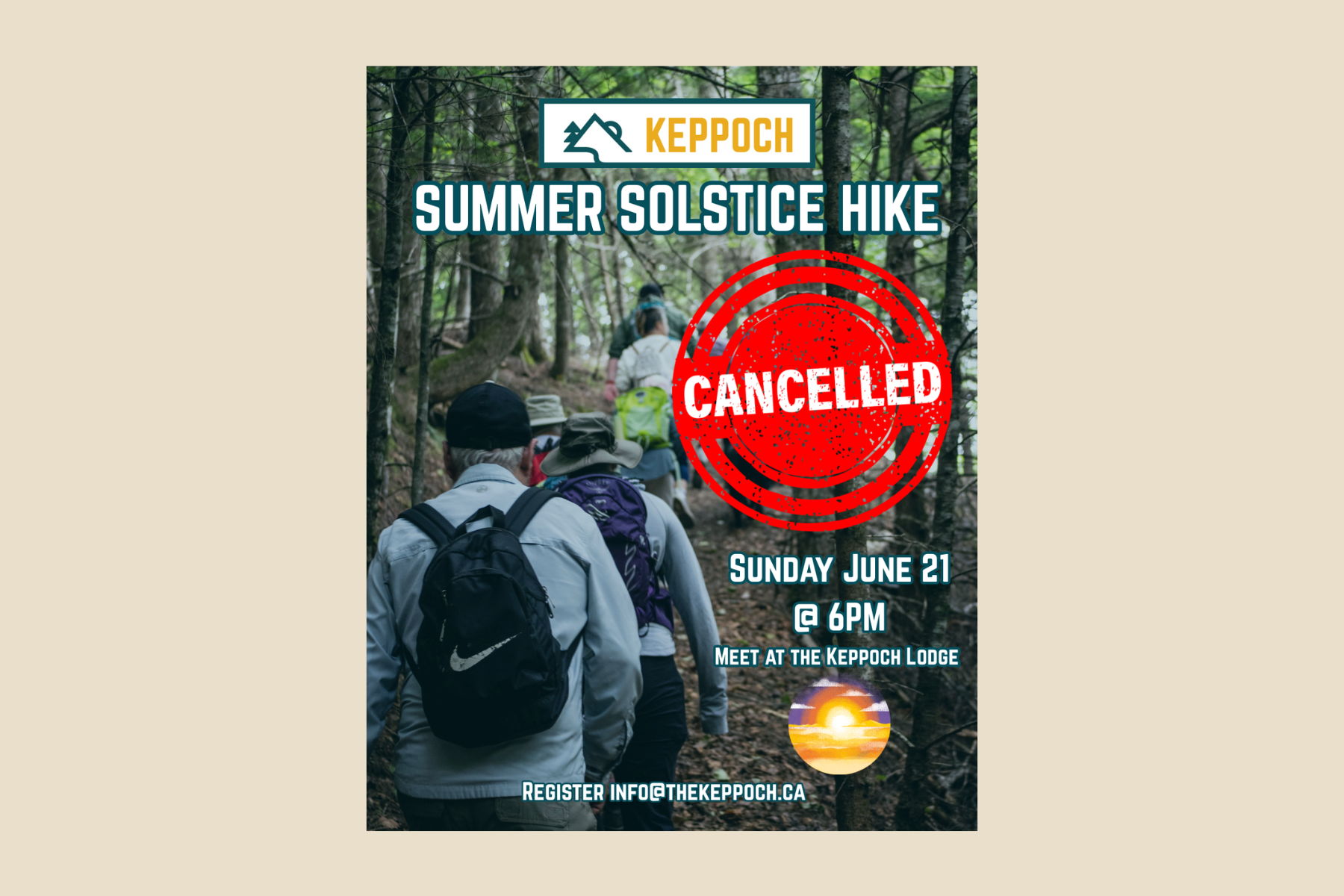 Summer Solstice Night Hike CANCELLED