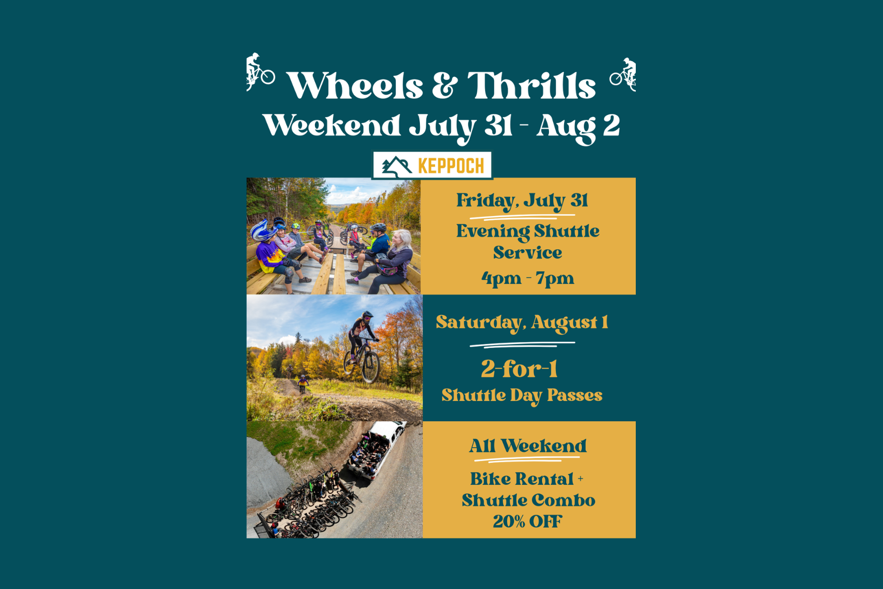 WHEELS & THRILLS WEEKEND