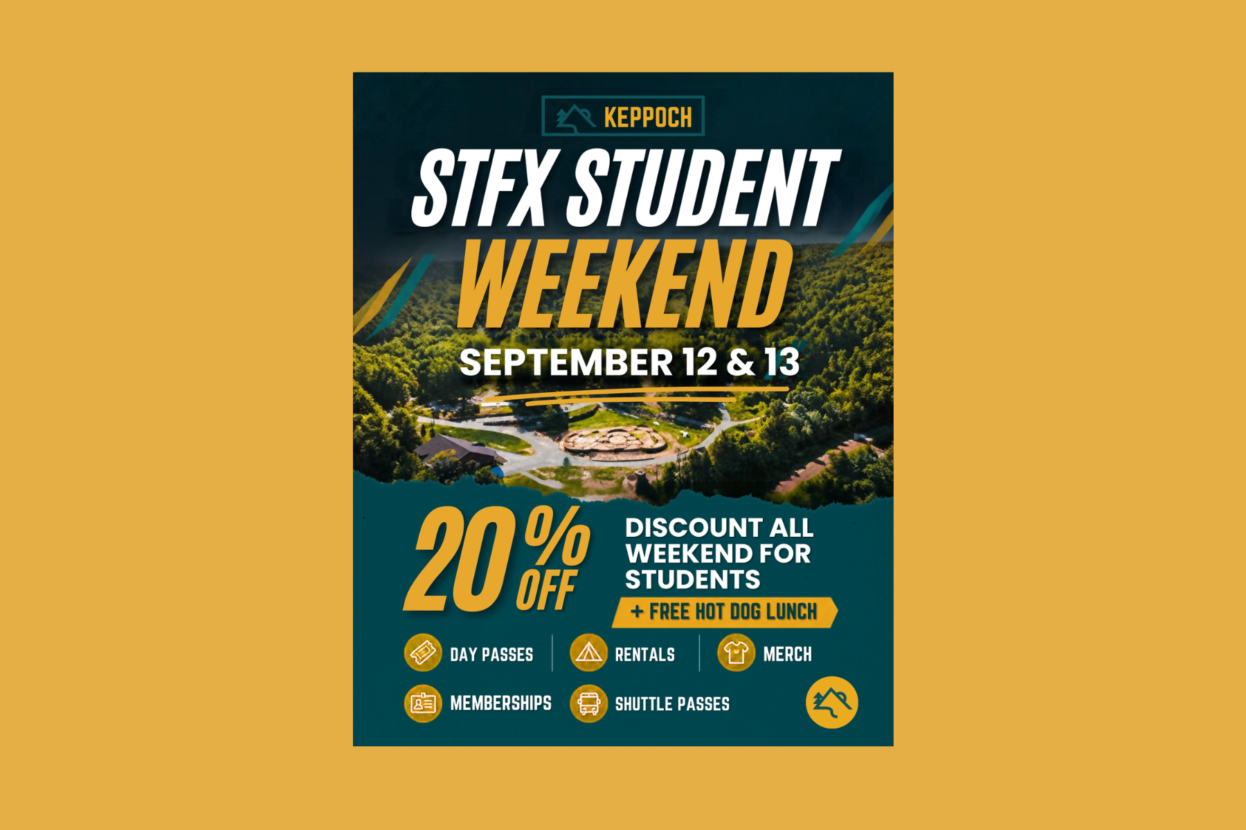 STFX Students Weekend - 20% Off Discounts
