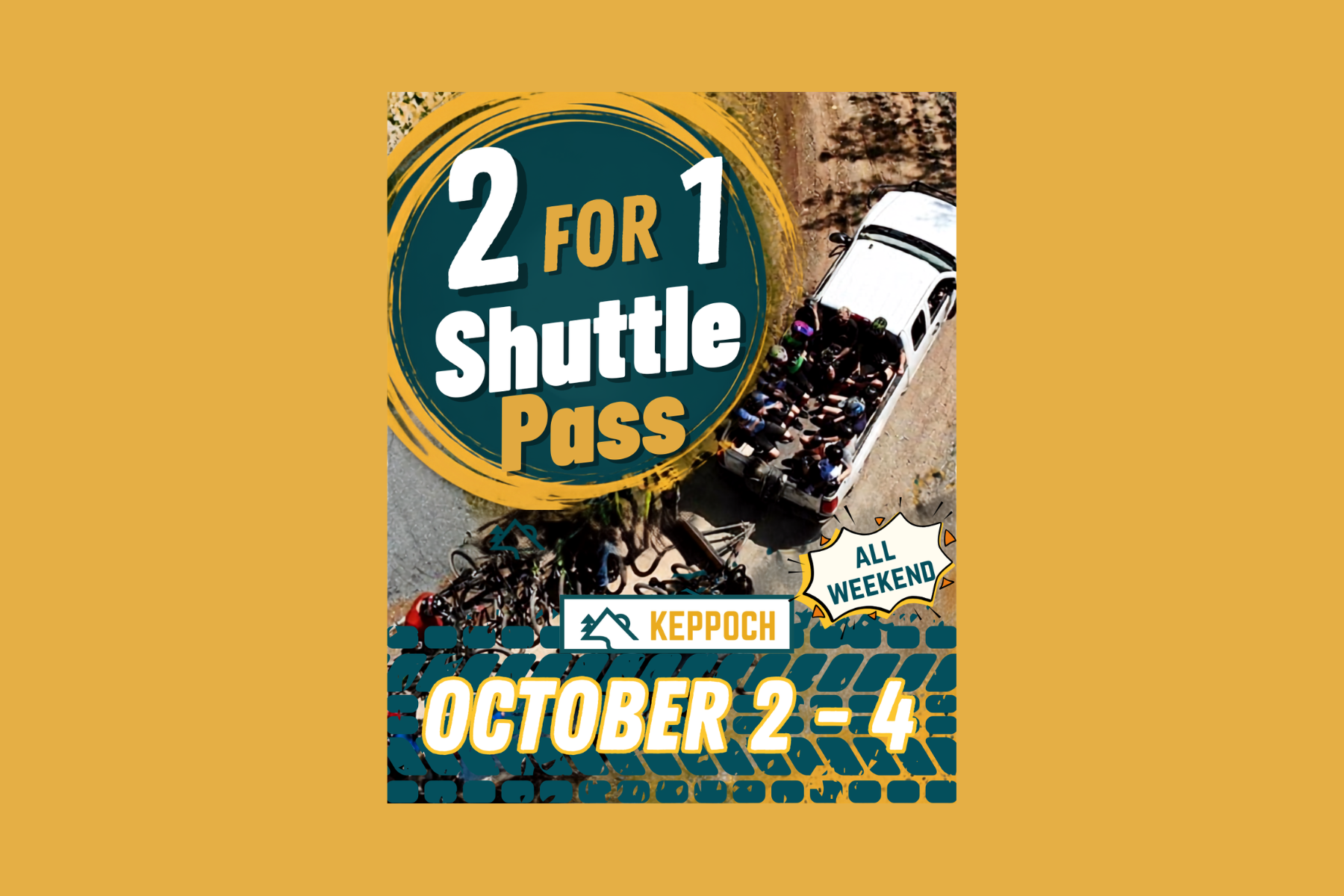 2-For-1 Shuttle Pass Weekend