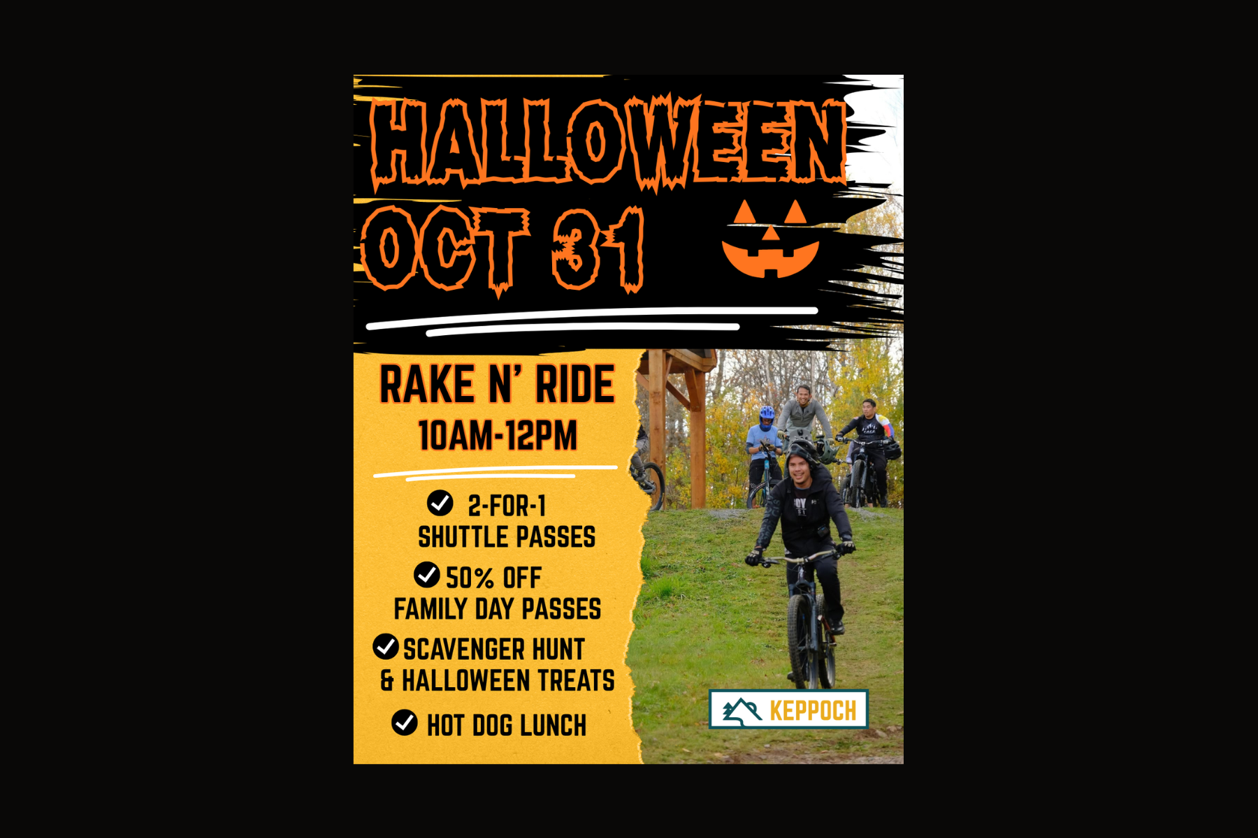 HALLOWEEN FUN AT KEPPOCH MOUNTAIN