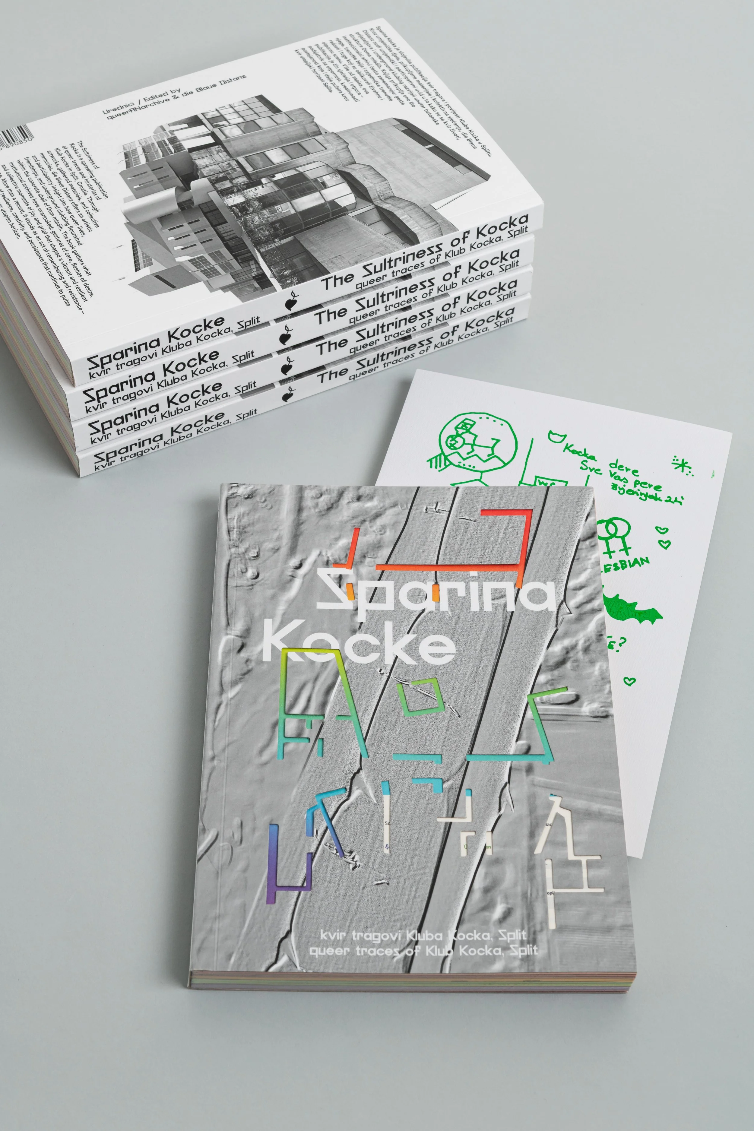 MATERIALMATTERS/ Victoria Gentsch Ansichten einer Publikation: Sparina Kocke, Die Blaue Distanz