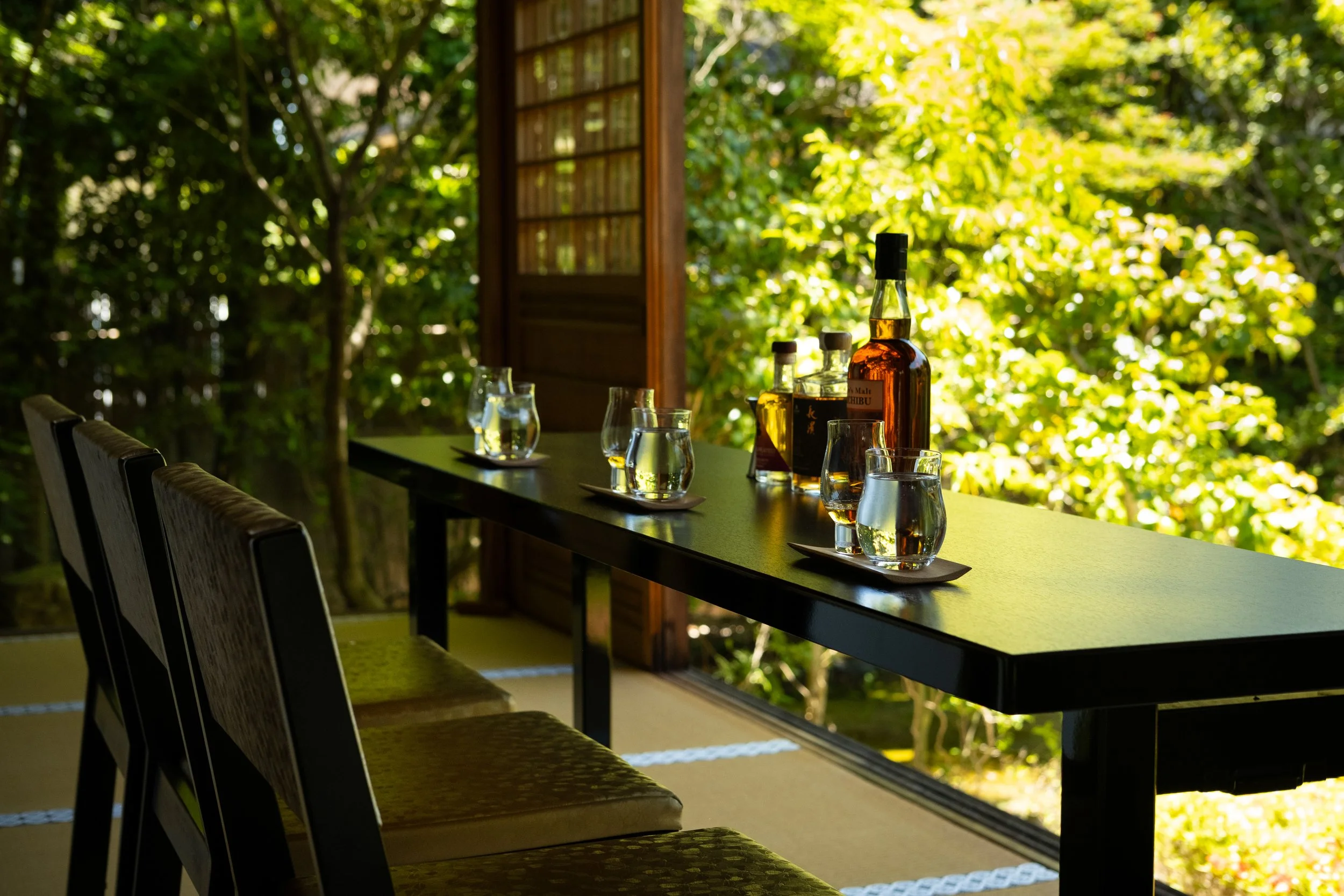 Whisky Tasting at a Kyoto Temple