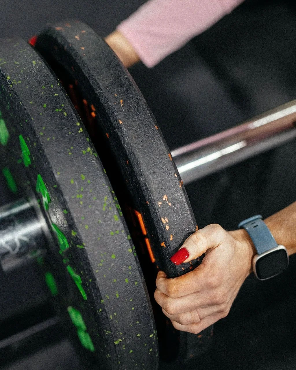 my girl sarah putting the "girly" in gym girly 💖🎀💪✨