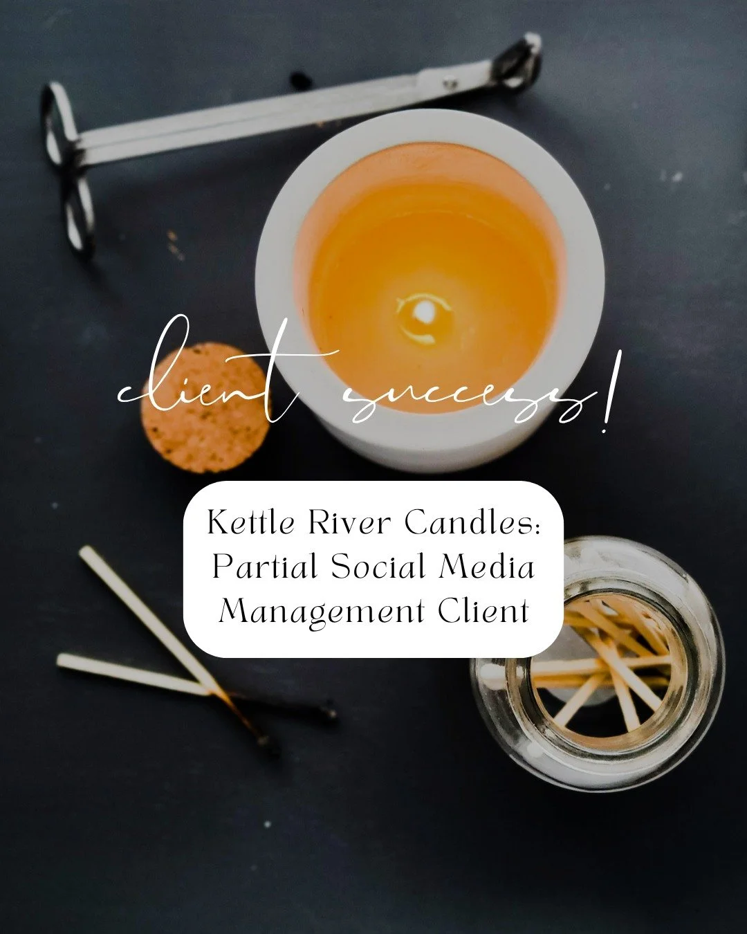 back in january, I switched up my social media strategy for my client @kettlerivercandles, and the results speak for themselves!! check out our analytics from the past two months 👀 slow, steady, and sustainable growth wins every time!!