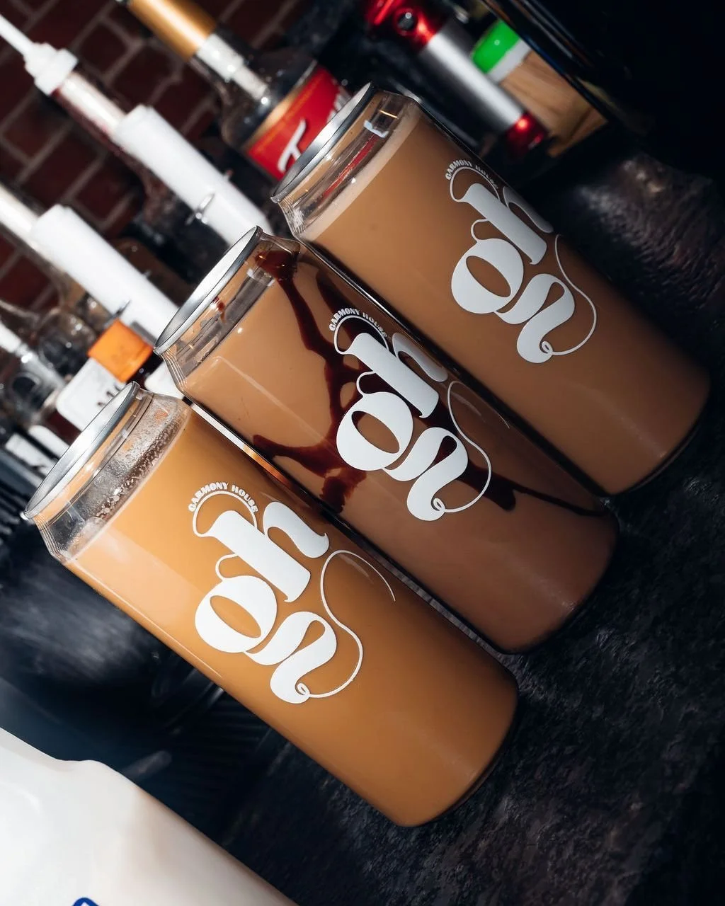 managing socials for @garmonyhouse_cc is doing nothing for my coffee addiction lol 🫣 obsessed with these new canned lattes and how these shots came out to launch them!! : ))