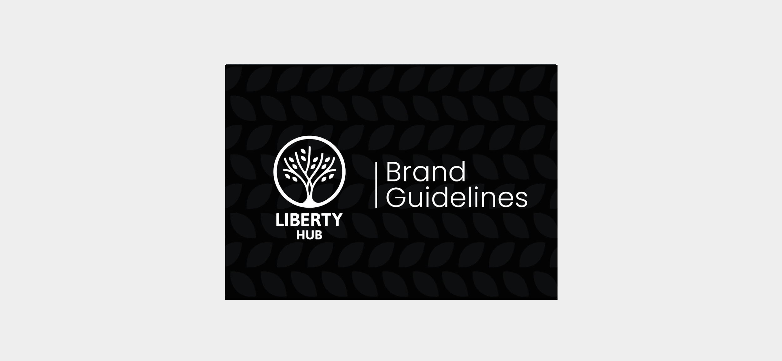 Liberty Hub brand guidelines and visual identity system.