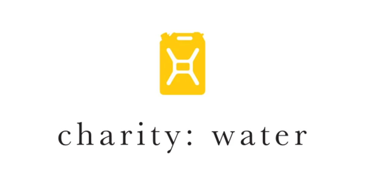Charity Water Logo - a representation of charity brand differentiation.