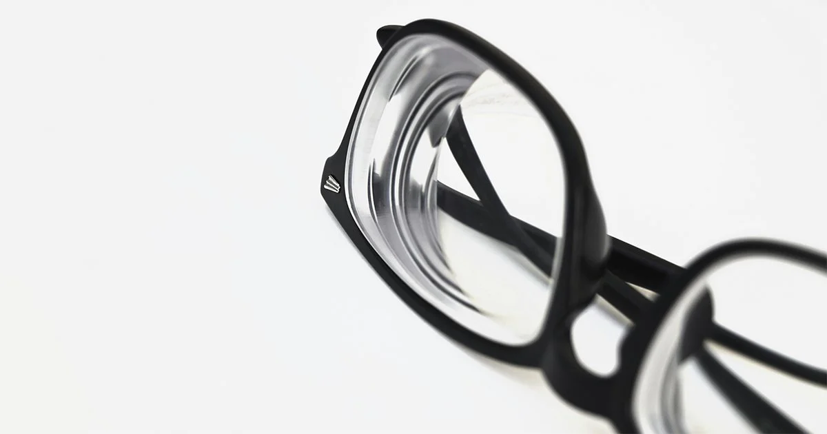 A pair of glasses to represent continuously improving your charity branding.