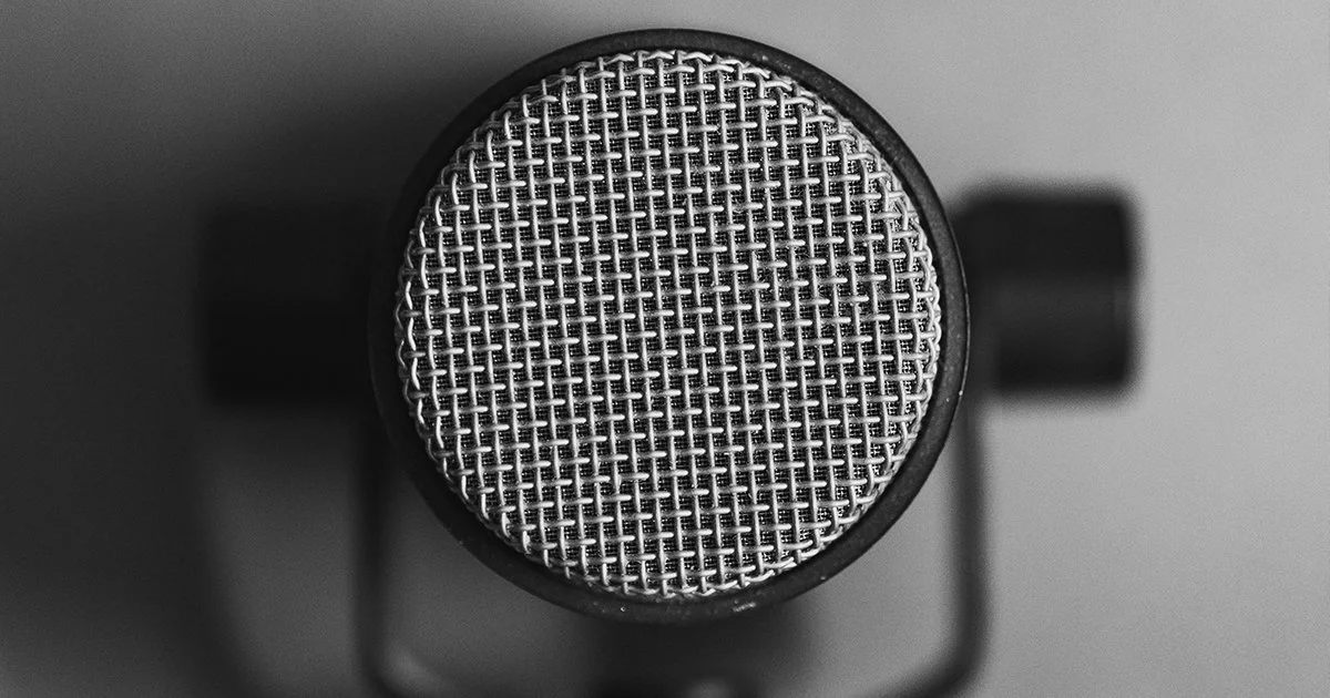 A microphone to represent reputation management for social enterprises.