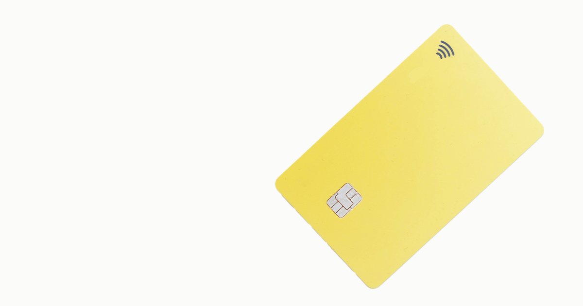 A contactless bank card to represent the power of emotional branding.