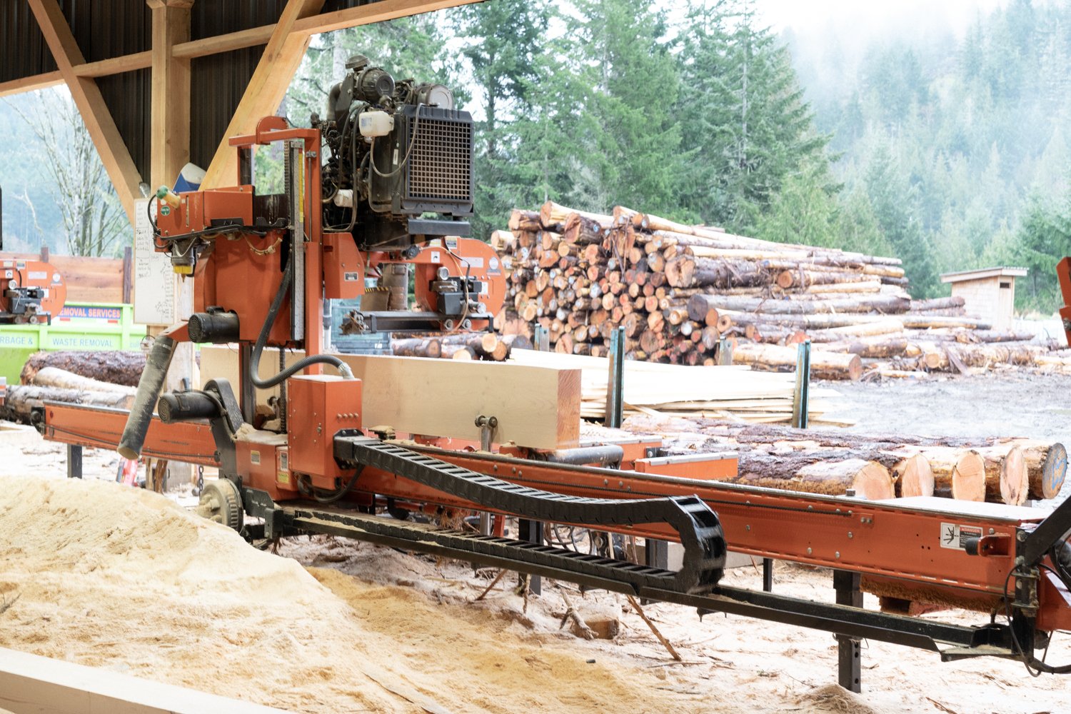 Sawmill in Victoria BC