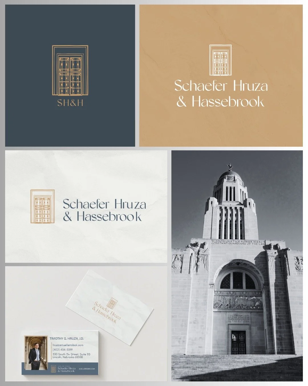 "Hannah, thank you so much. You have been a complete pleasure to work with, and we are so impressed with your work." &ndash; Kristen Hassebrook

We&rsquo;re thrilled to unveil the new brand identity for Mueller Robak &ndash; Schaefer, Hruza