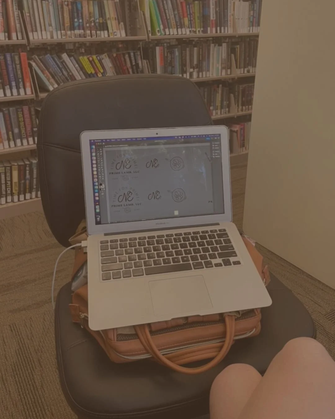 This photo pretty much sums up why I started Rural Way.

I was sitting in a small town library, working on a logo, with my laptop on top of my backpack, before heading to attend a wedding that afternoon.

A lot of small-town businesses are built this