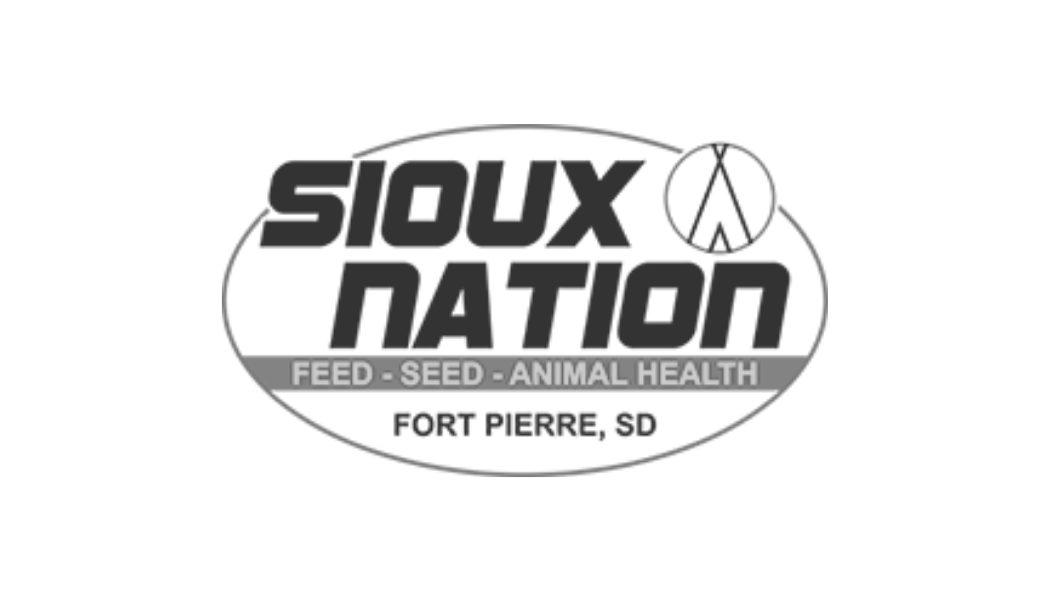 Sioux Nation logo with text 'FEED - SEED - ANIMAL HEALTH' and 'Dairy Pioneers' underneath.