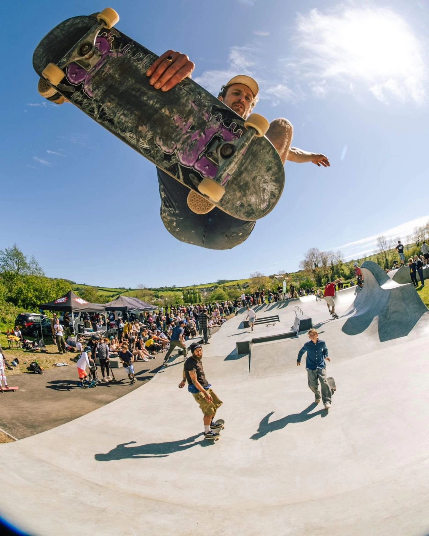 Fantastic to see the Millbrook Skatepark in action last weekend as the inaugural skate jam got underway to celebrate the recent opening. 

The local community in Millbrook and the surrounding areas of the Rame Peninsula successfully raised over &poun