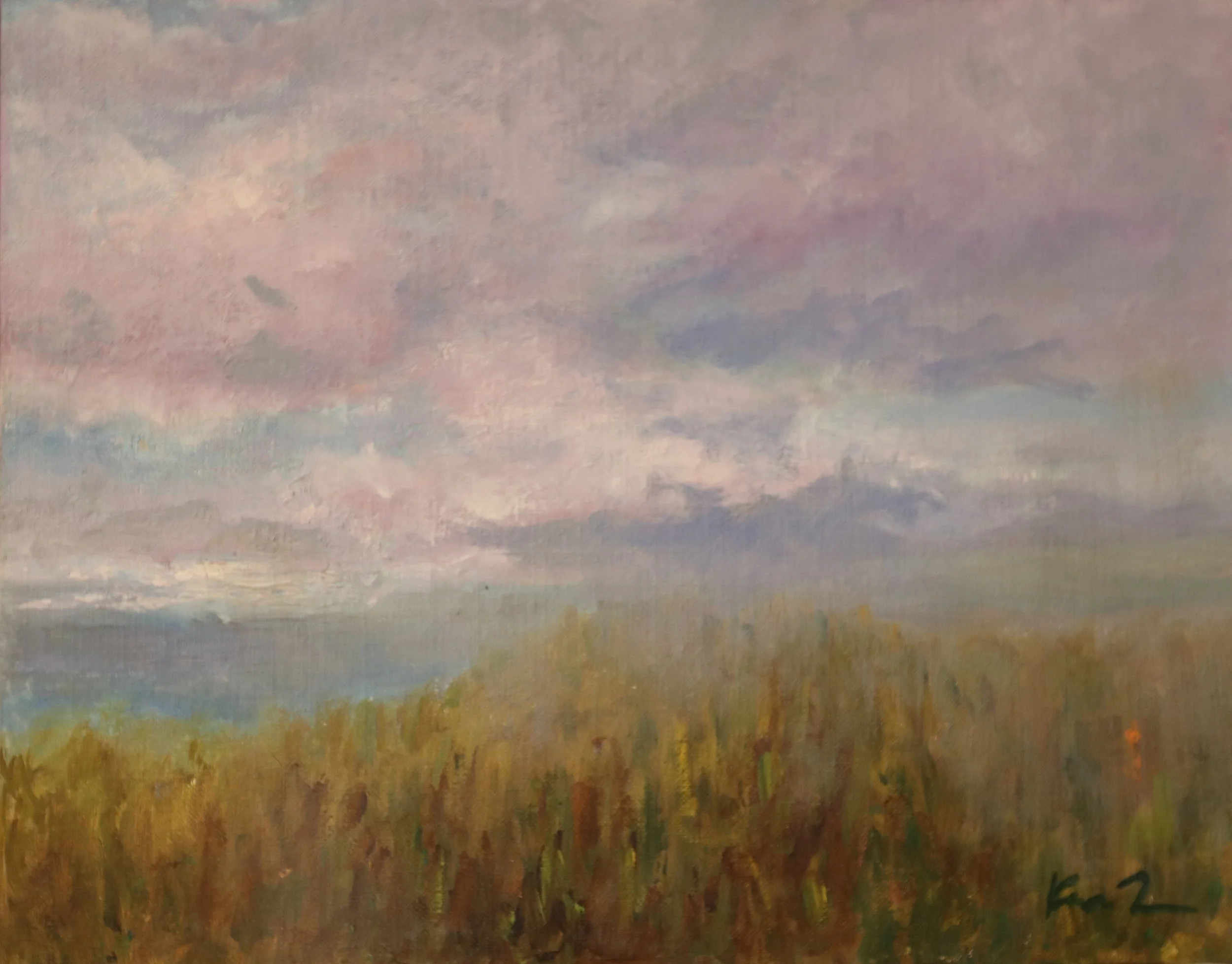 Rain Comin'
9"x12"x2" Oil on Panel
Available 
