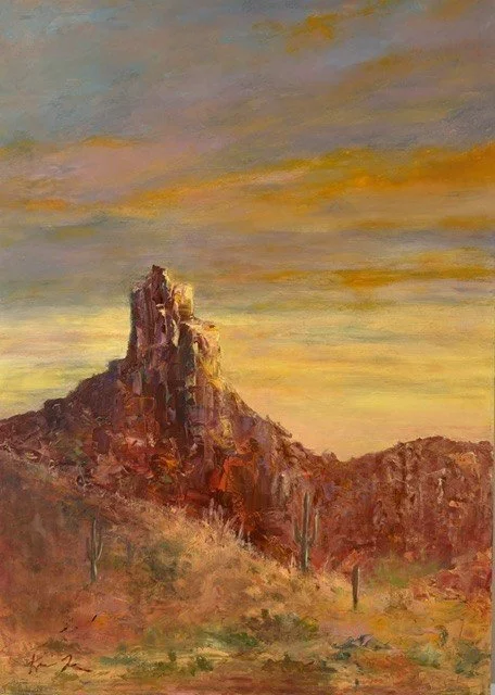 Good Morning Pinnacle Peak
36"x24"x3" Oil on Board
Available in Gallery, Please Inquire