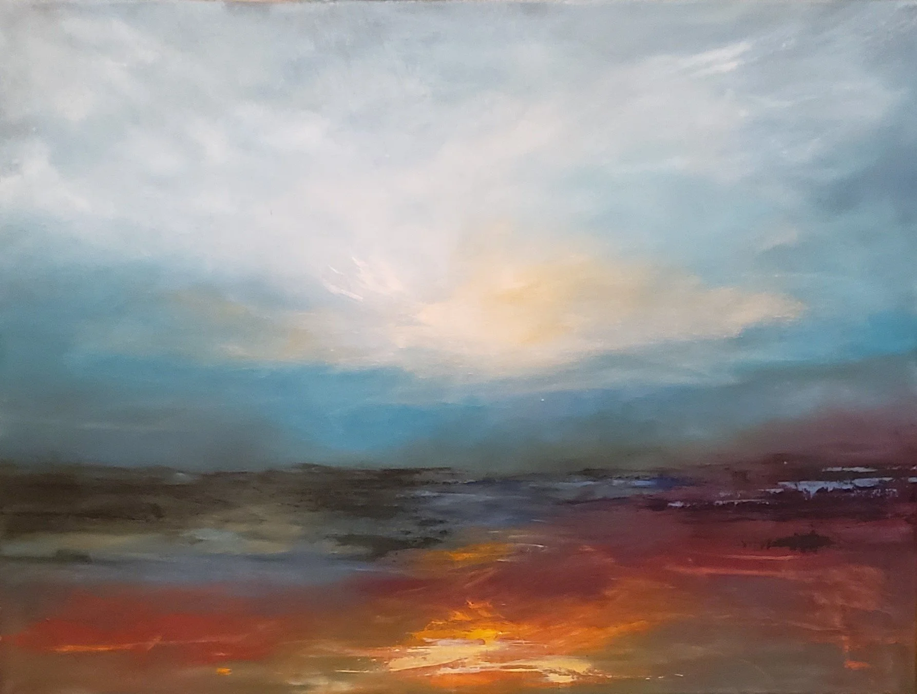 Beautiful Day to Shine
18" x 24"x 3/4" Oil on Panel, Framed
Available