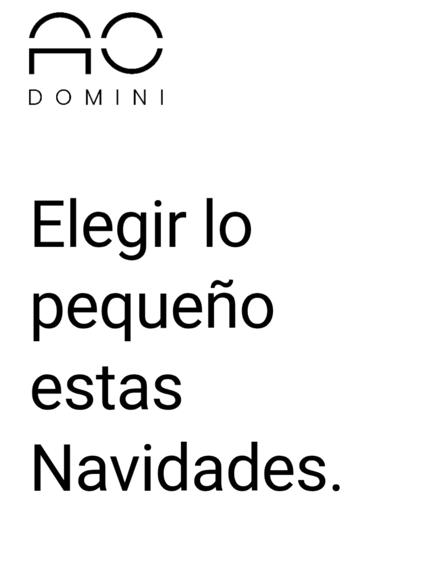 Las peque&ntilde;as decisiones tienen un gran impacto. Inmenso. 
Cada pedido, cada compra, soporta nuestra ilusi&oacute;n y la de nuestros artistas y artesanos. 

Gracias por elegir lo peque&ntilde;o. 

Apoyar&aacute;s lo peque&ntilde;o estas Navidad