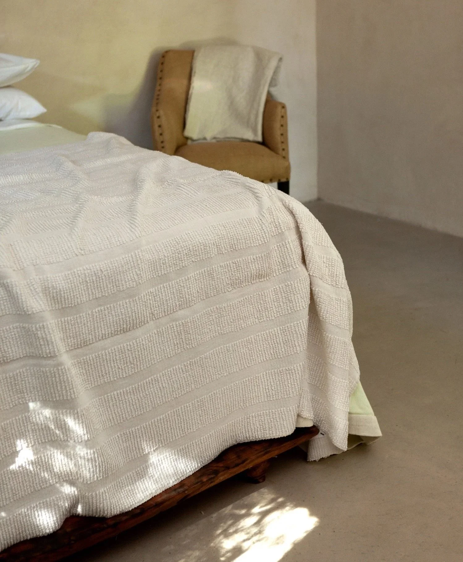 COLCHA O PLAID  DE  LINO GORULLO