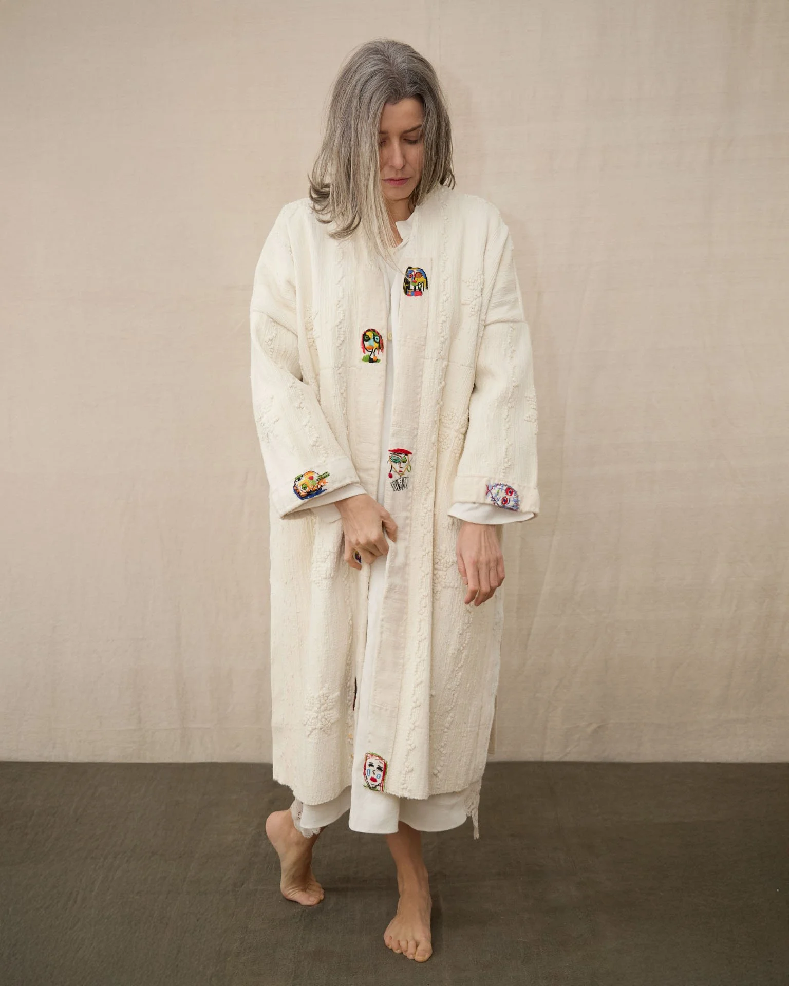 COCOON  COAT “MULLERES”