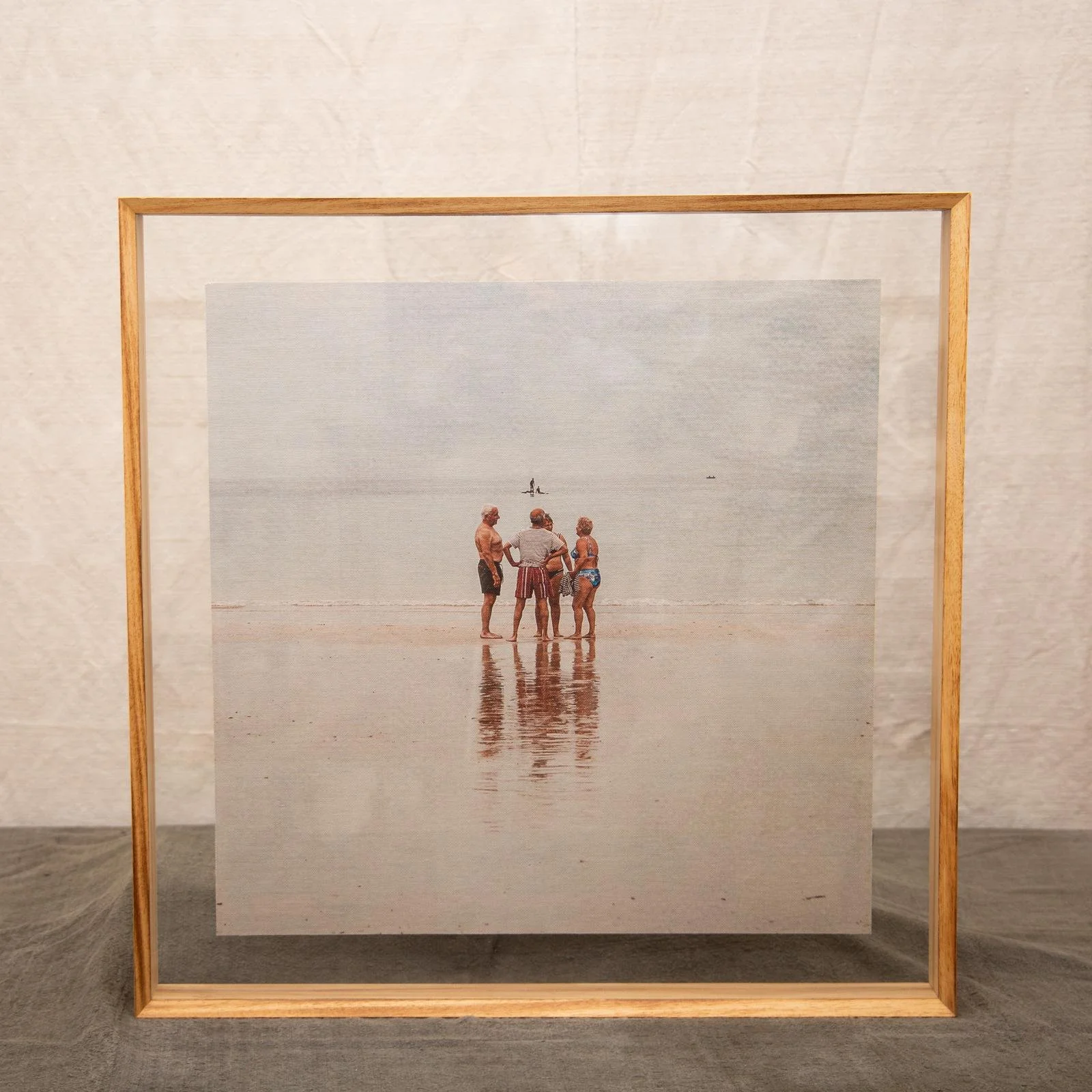 FOTOGRAFÍA ENMARCADA DE MARÍA FERREIRO “A LANZADA”