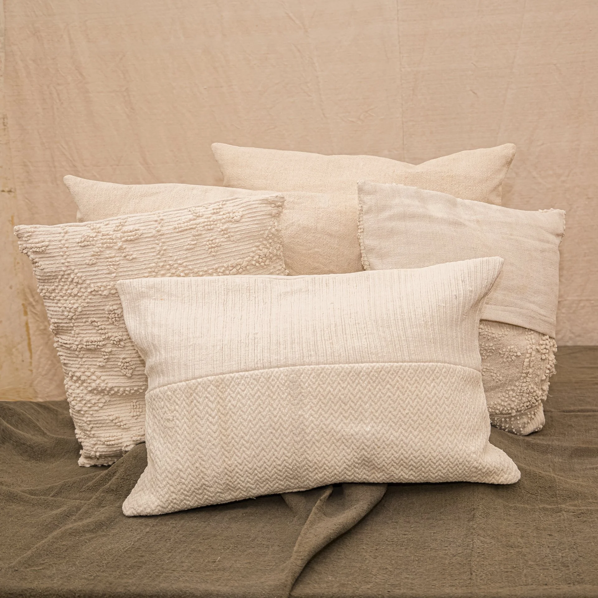 COJÍN  “STRIPES & PARTRIDGES” LINO  60X40