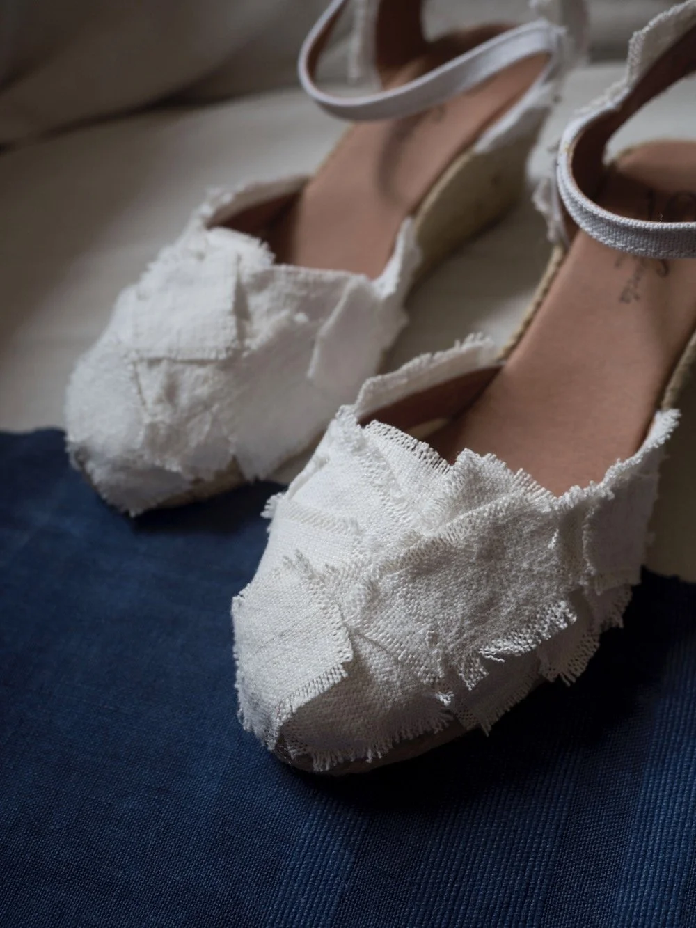 ALPARGATAS ARTESANALES DE LINO DESFLECADO TALLA 40